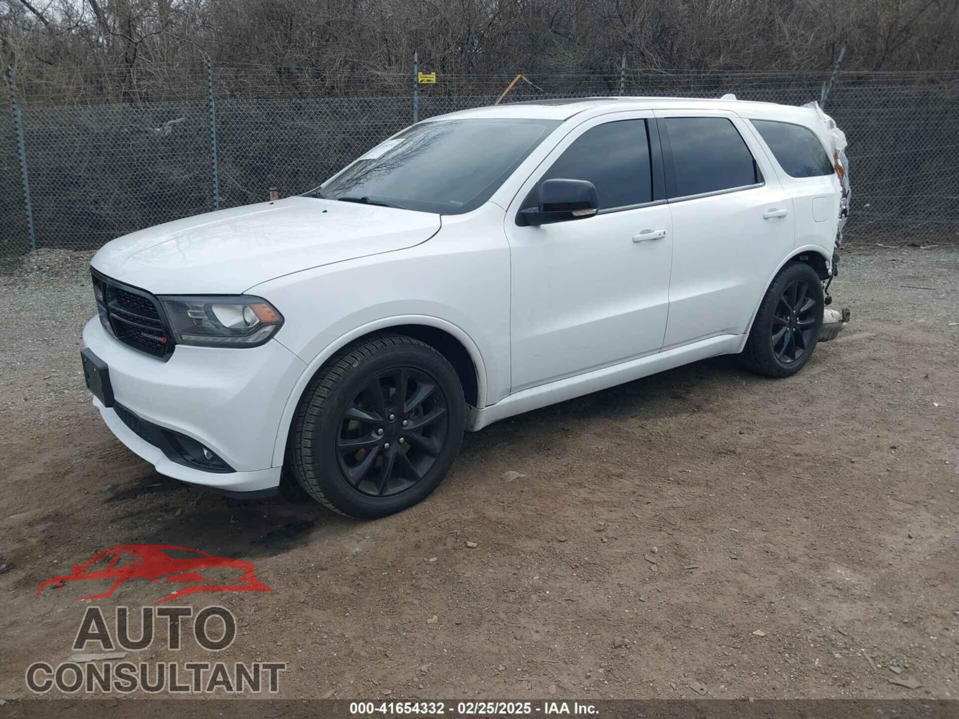 DODGE DURANGO 2017 - 1C4SDJCT5HC677516