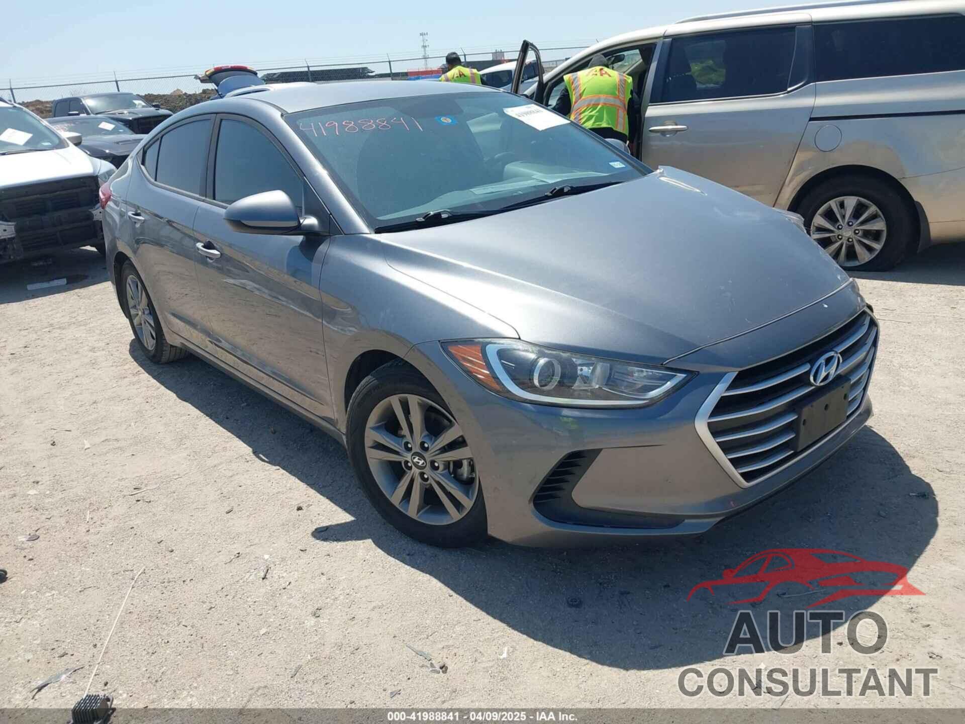 HYUNDAI ELANTRA 2018 - 5NPD84LF3JH359879