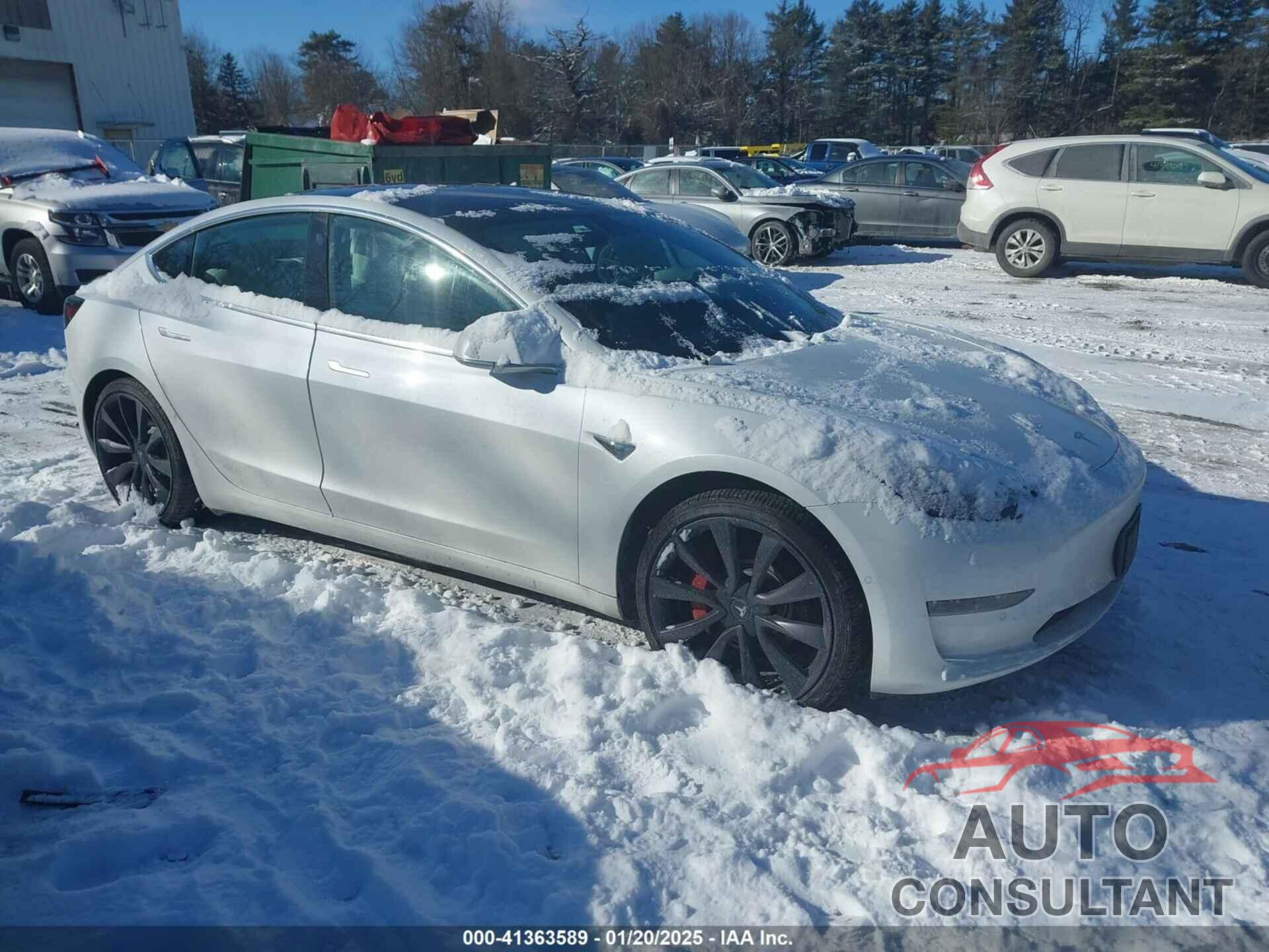 TESLA MODEL 3 2020 - 5YJ3E1EC5LF800273