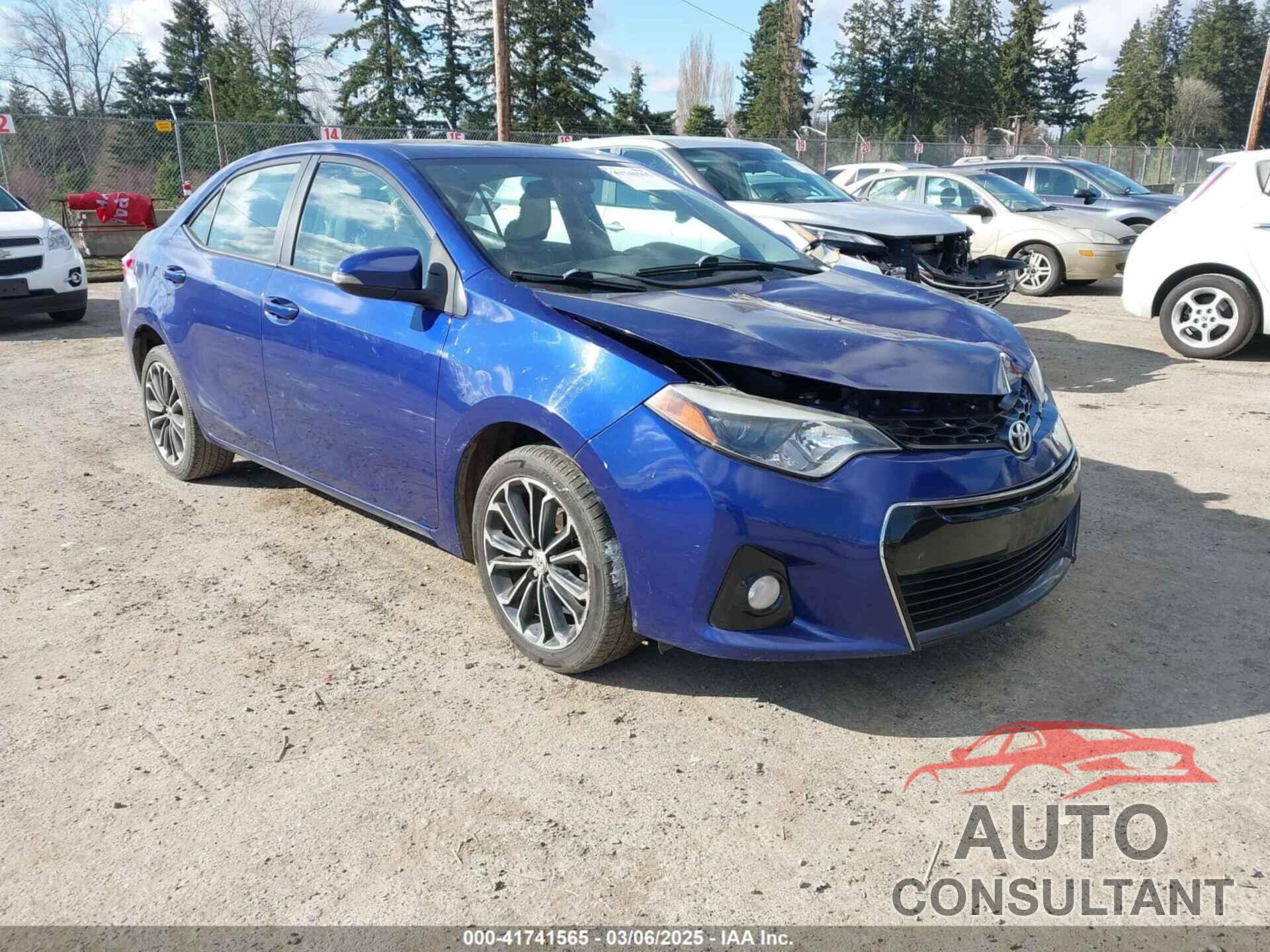 TOYOTA COROLLA 2014 - 5YFBURHE9EP070241