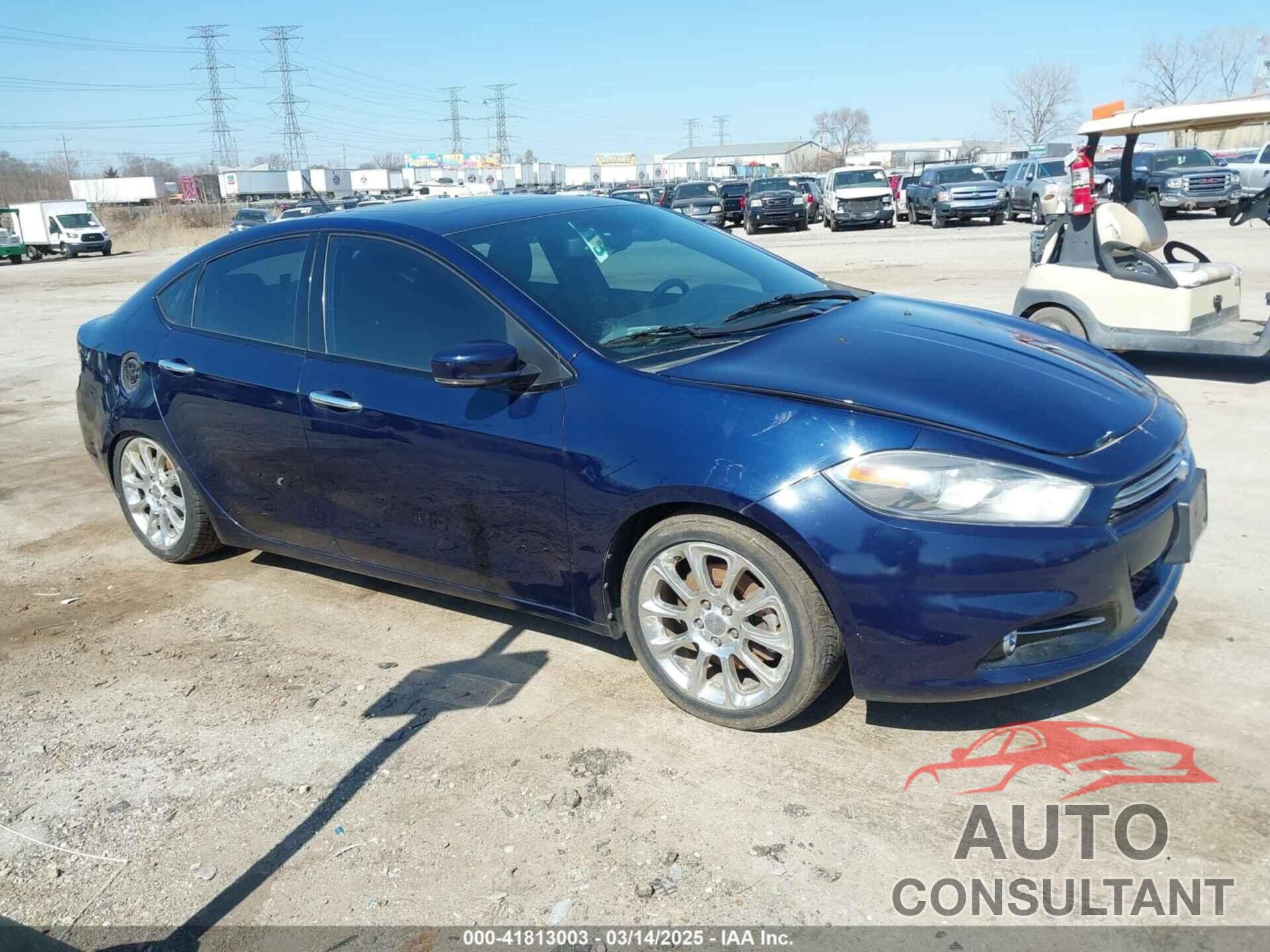 DODGE DART 2013 - 1C3CDFCH9DD147636