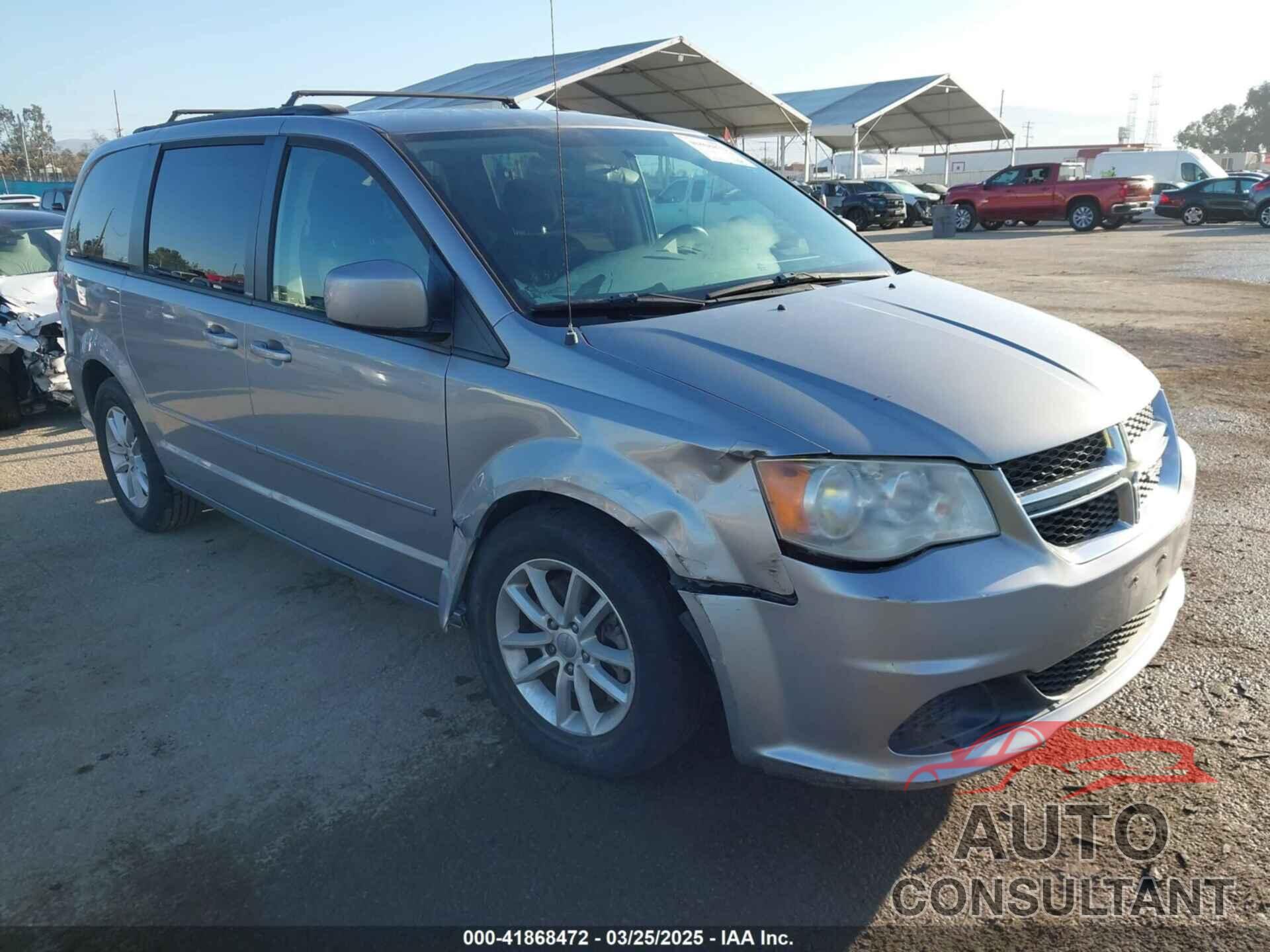 DODGE GRAND CARAVAN 2014 - 2C4RDGCG3ER341435