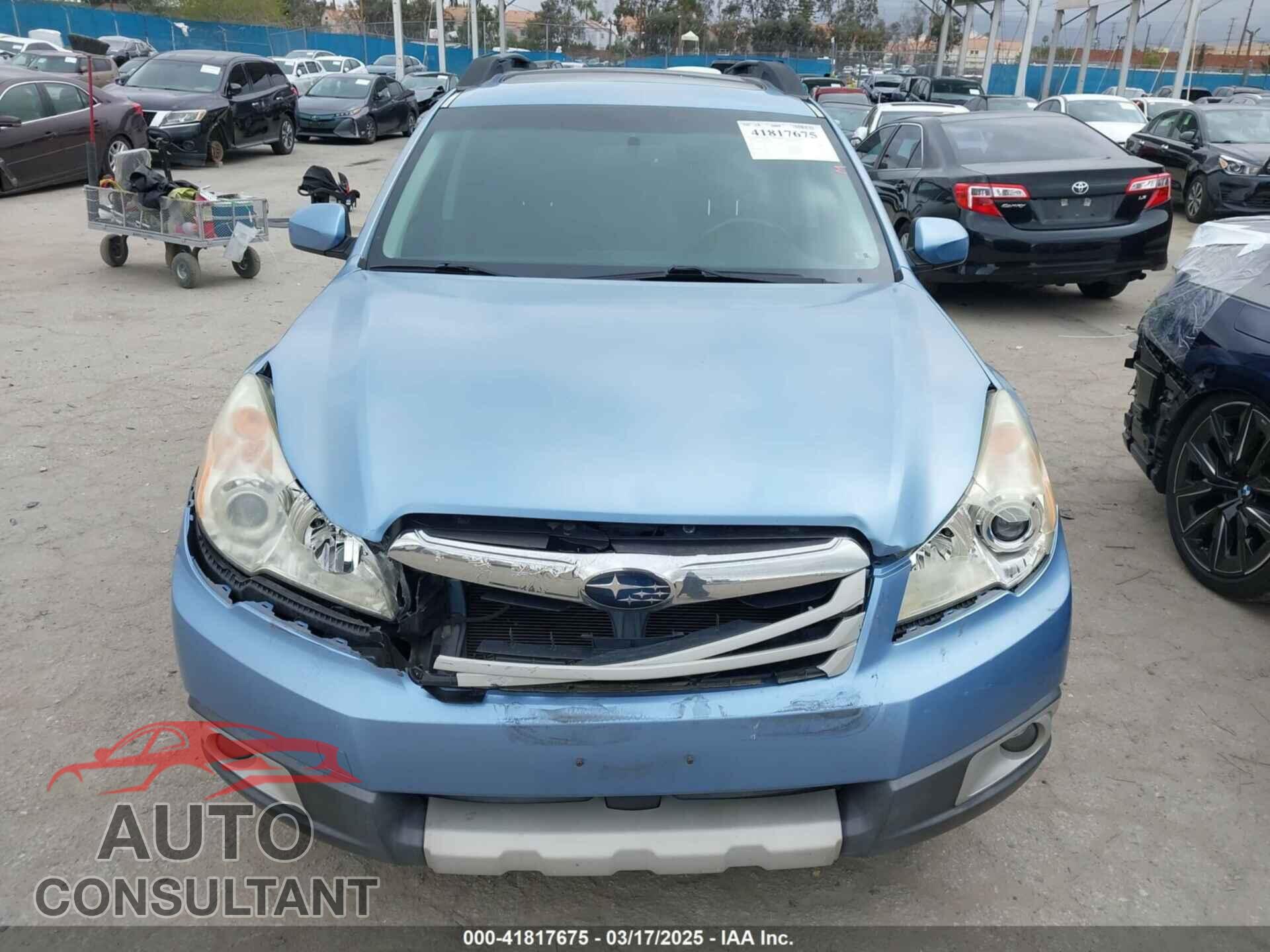 SUBARU OUTBACK 2011 - 4S4BRBLC8B3399575