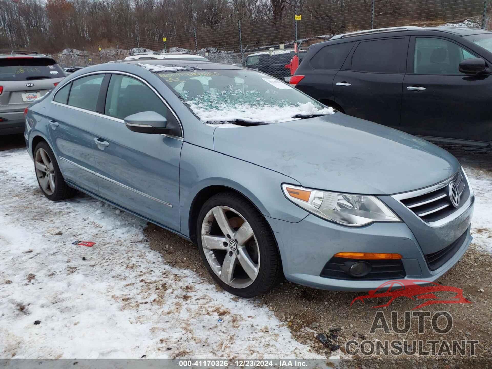 VOLKSWAGEN CC 2011 - WVWHN7AN7BE712339