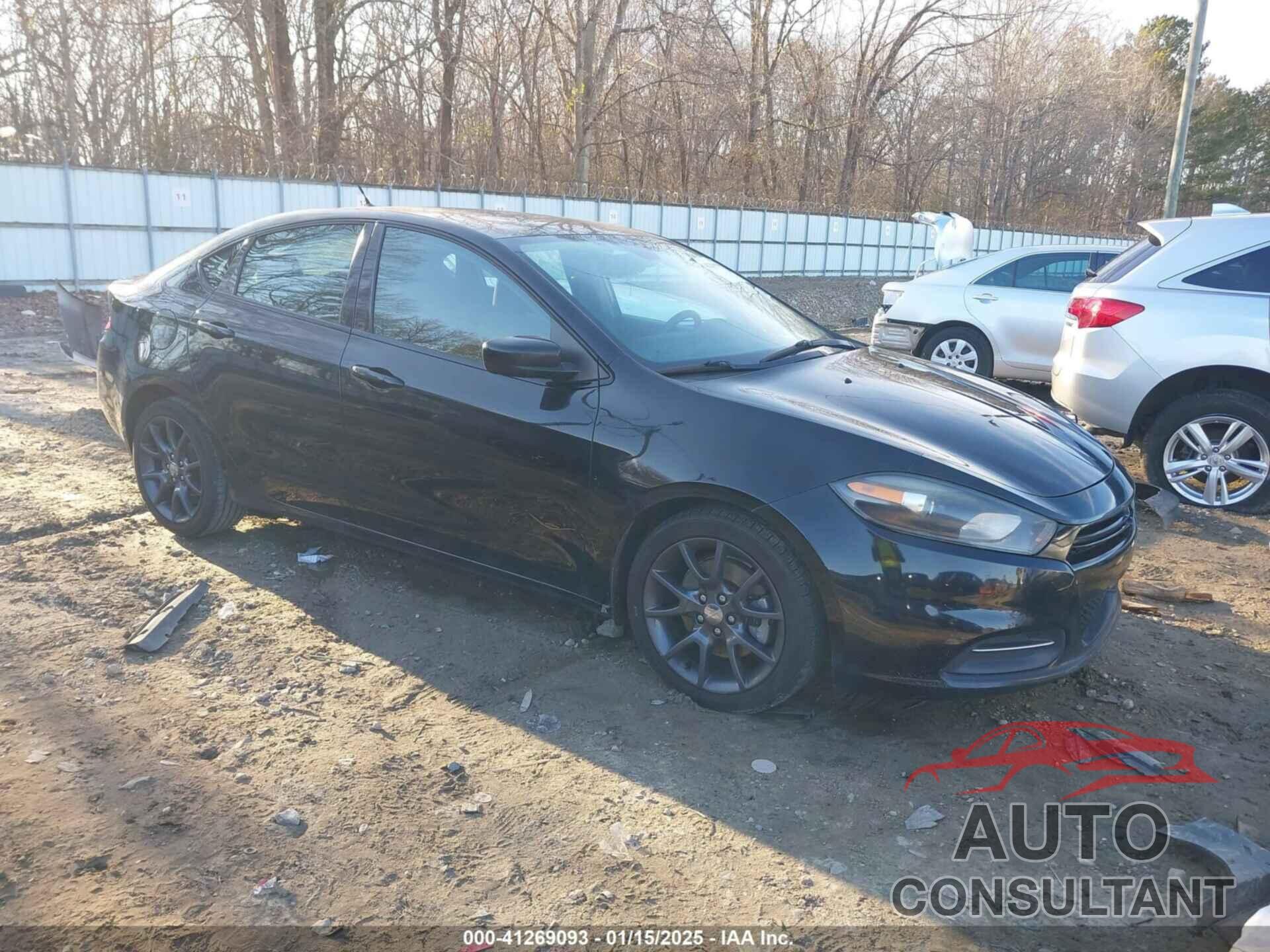 DODGE DART 2016 - 1C3CDFAA5GD592126