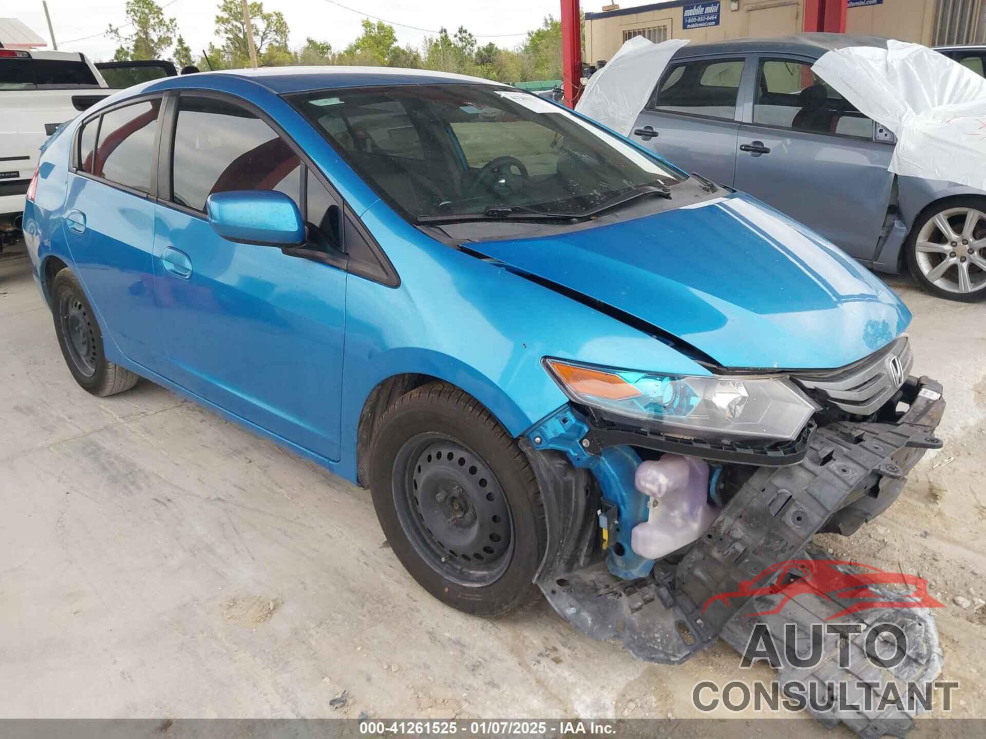 HONDA INSIGHT 2011 - JHMZE2H50BS009095