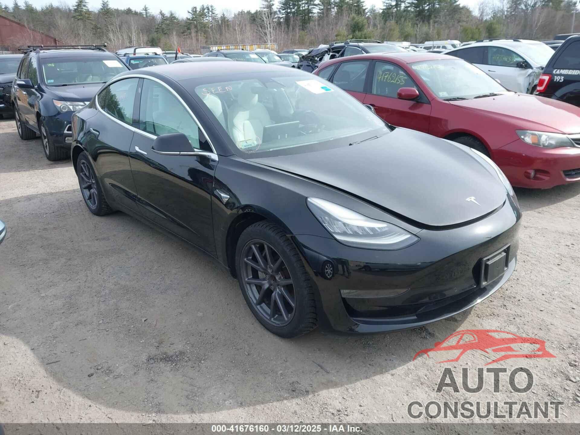 TESLA MODEL 3 2018 - 5YJ3E1EAXJF166552