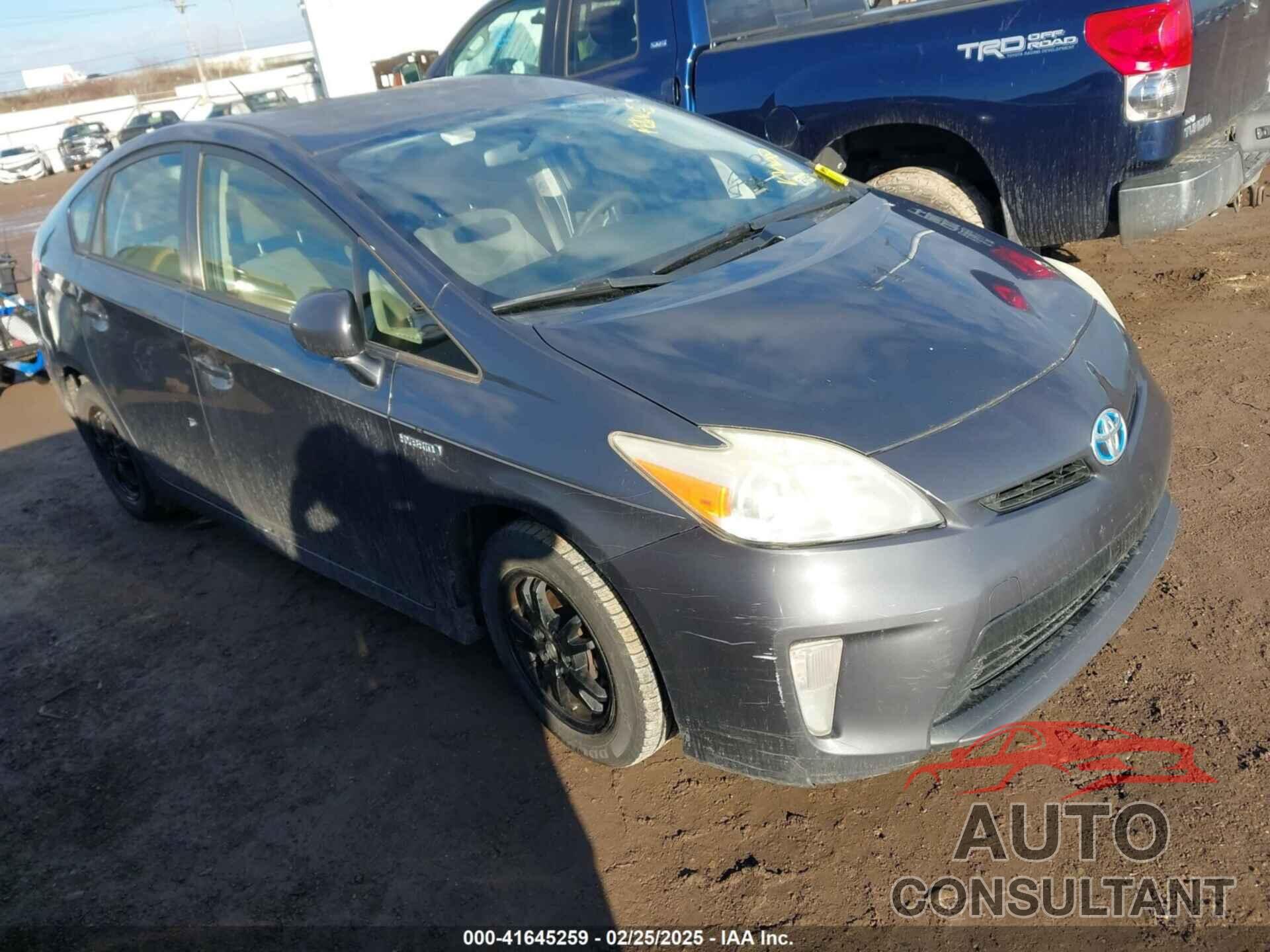 TOYOTA PRIUS 2012 - JTDKN3DU5C5476843