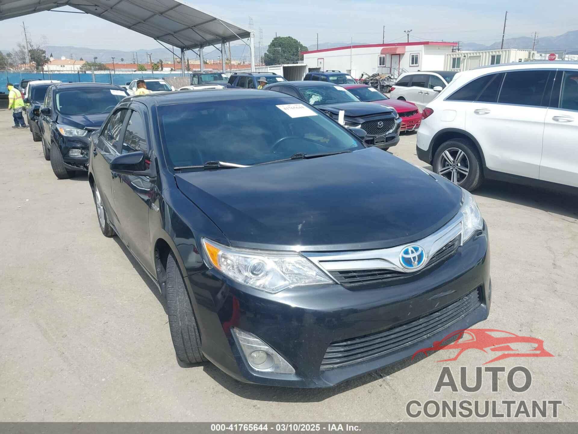 TOYOTA CAMRY HYBRID 2012 - 4T1BD1FK7CU017995