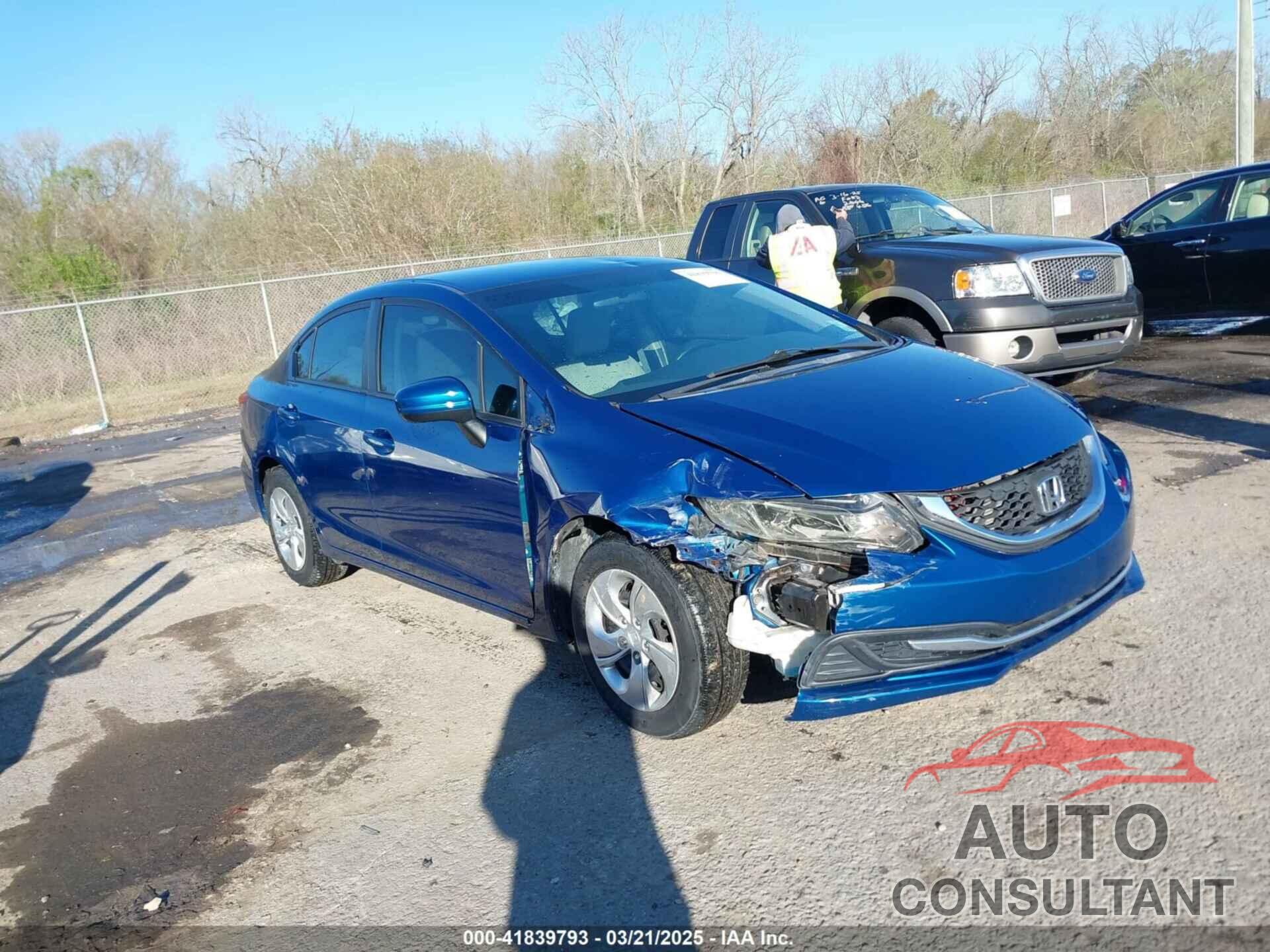 HONDA CIVIC 2015 - 2HGFB2F57FH564432