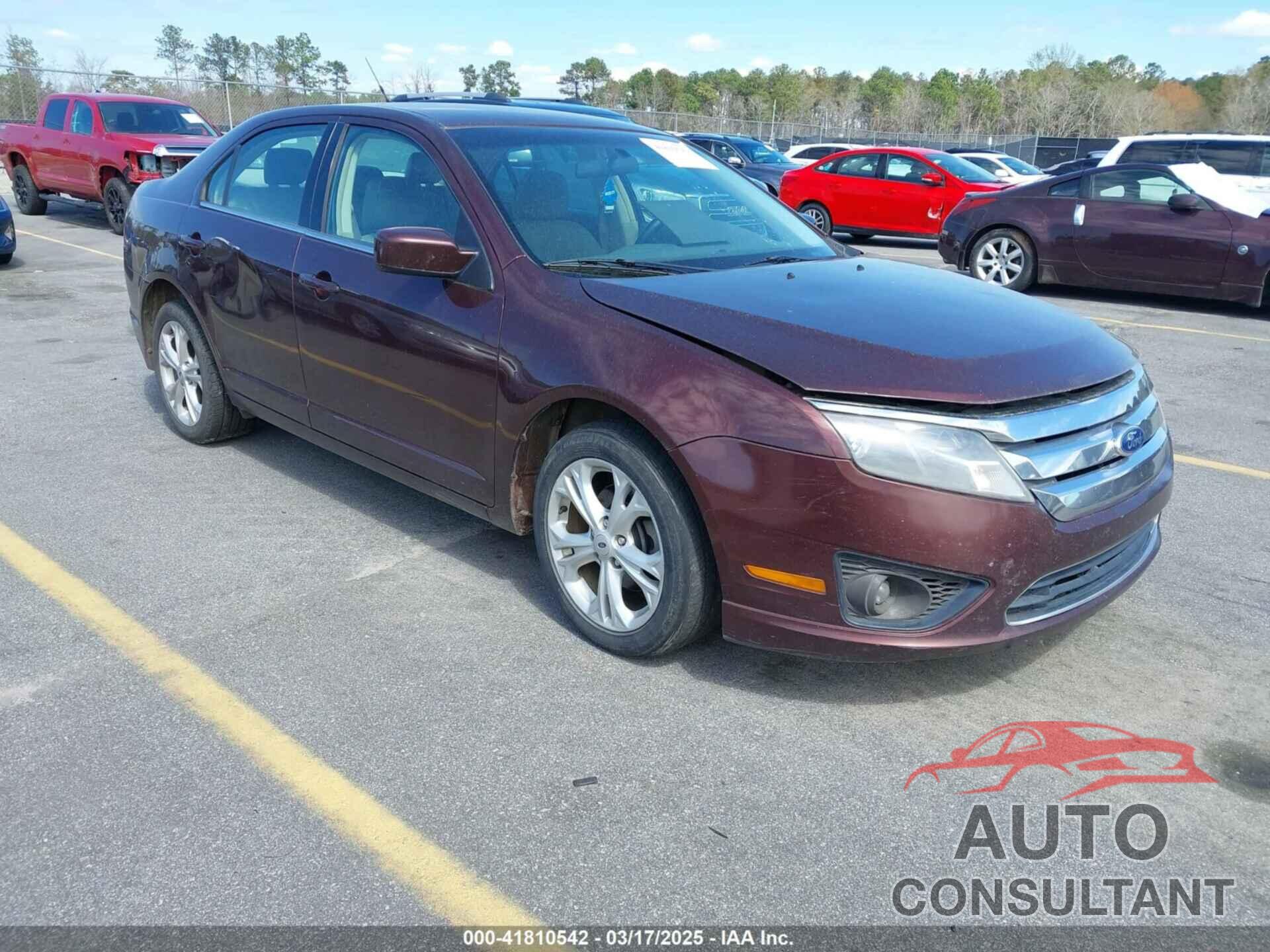 FORD FUSION 2012 - 3FAHP0HA5CR171218