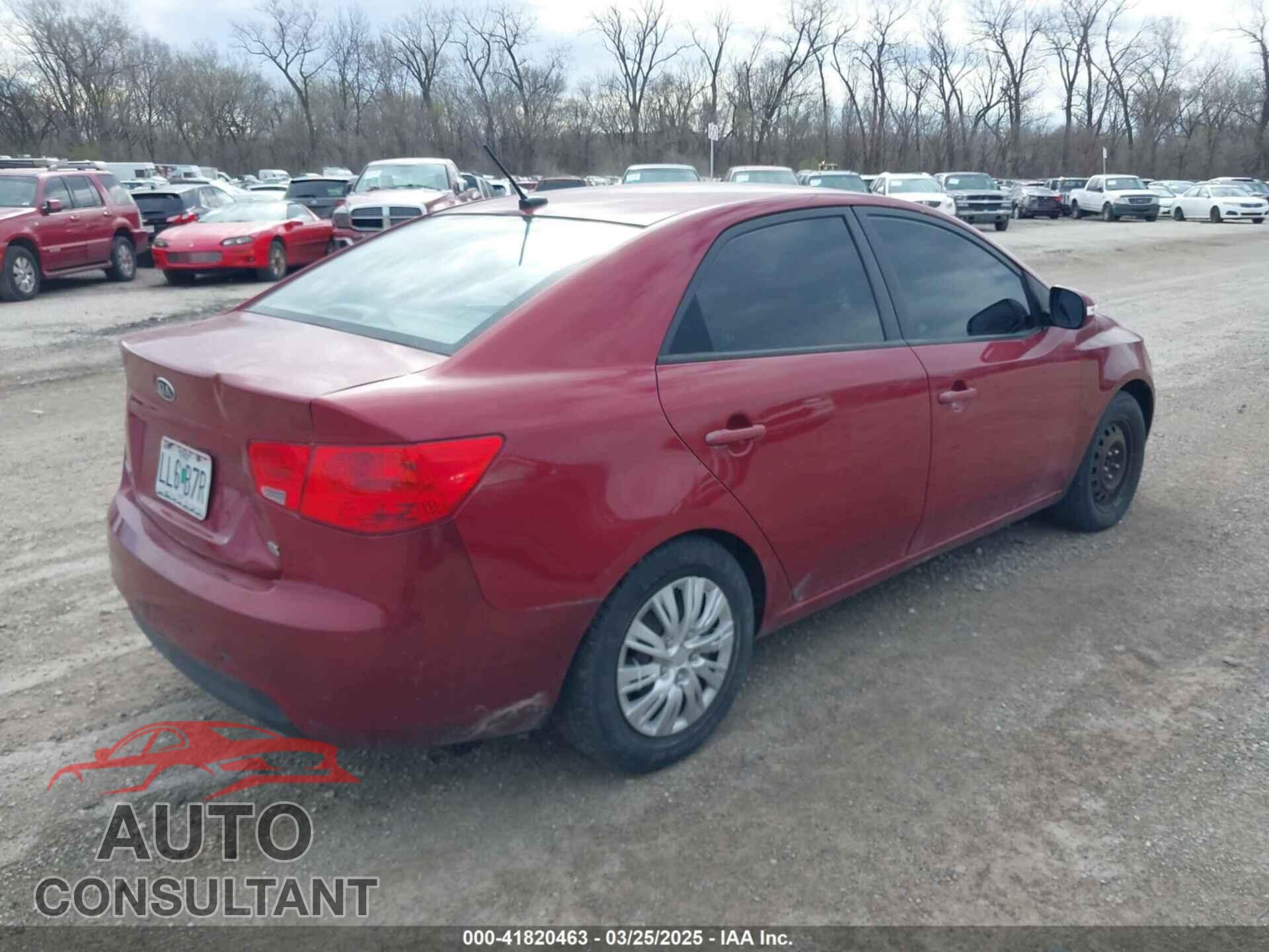 KIA FORTE 2010 - KNAFU4A20A5275441