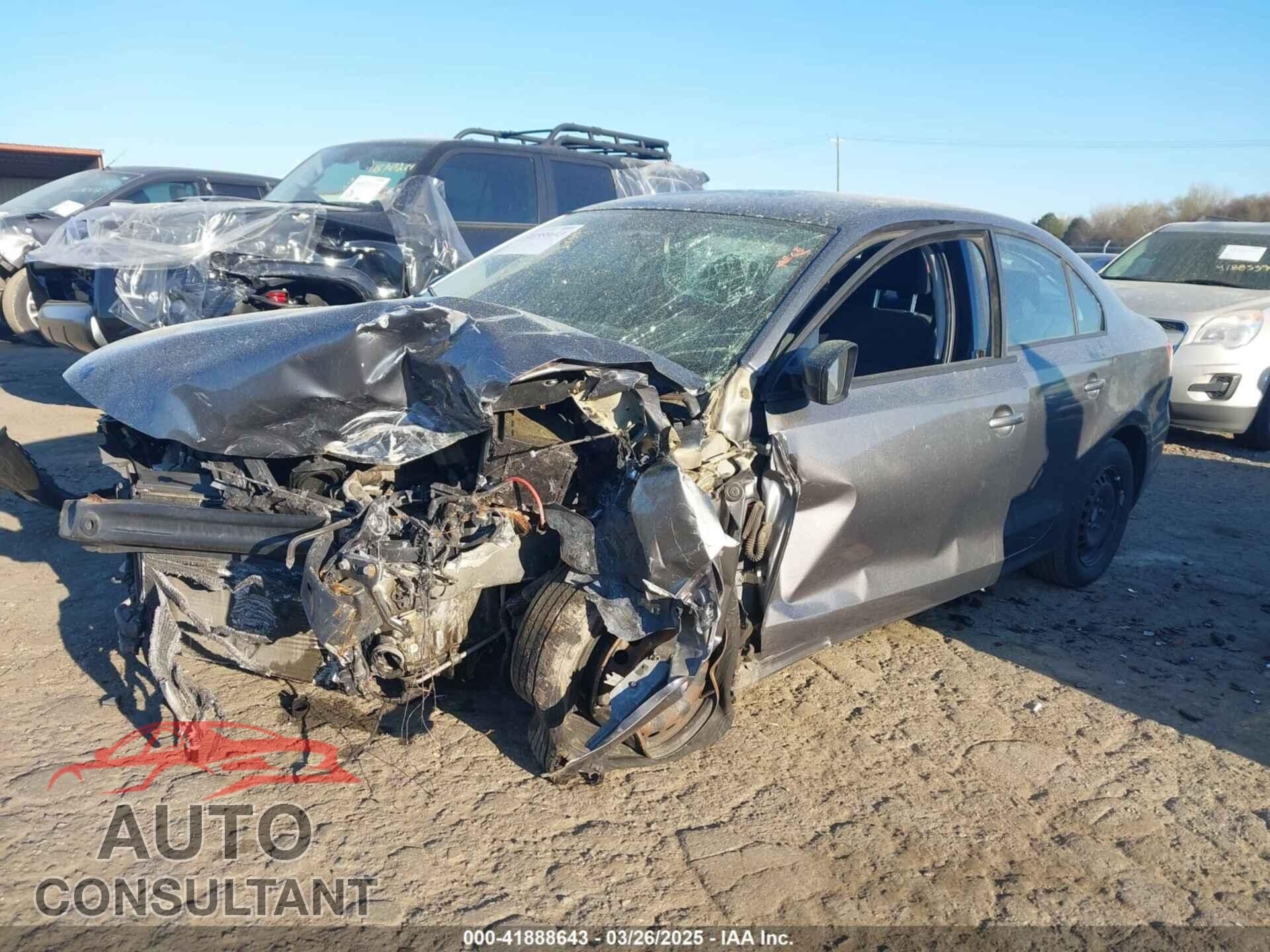 VOLKSWAGEN JETTA 2012 - 3VW2K7AJ5CM321646