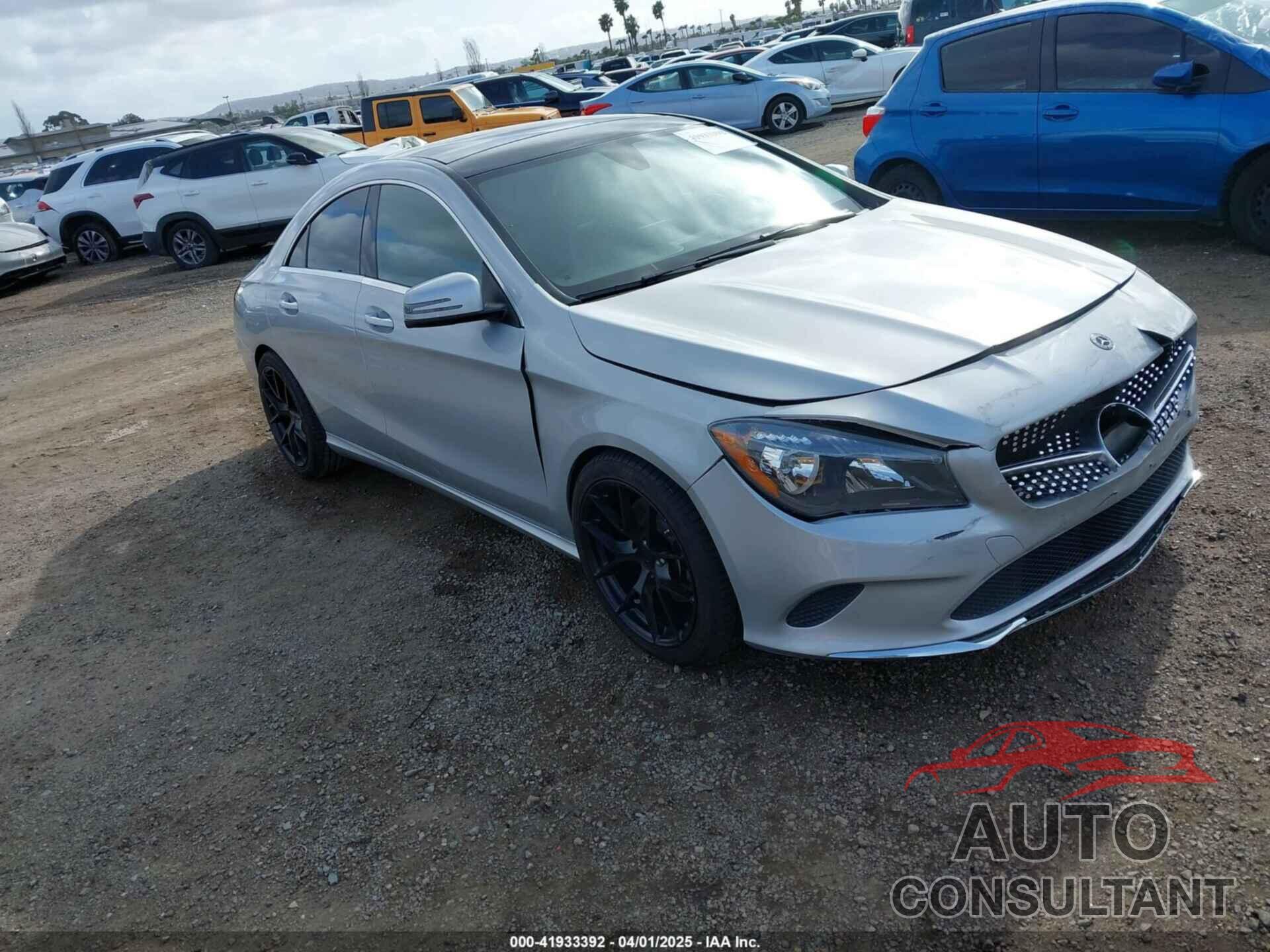 MERCEDES-BENZ CLA 250 2018 - WDDSJ4EB1JN676569