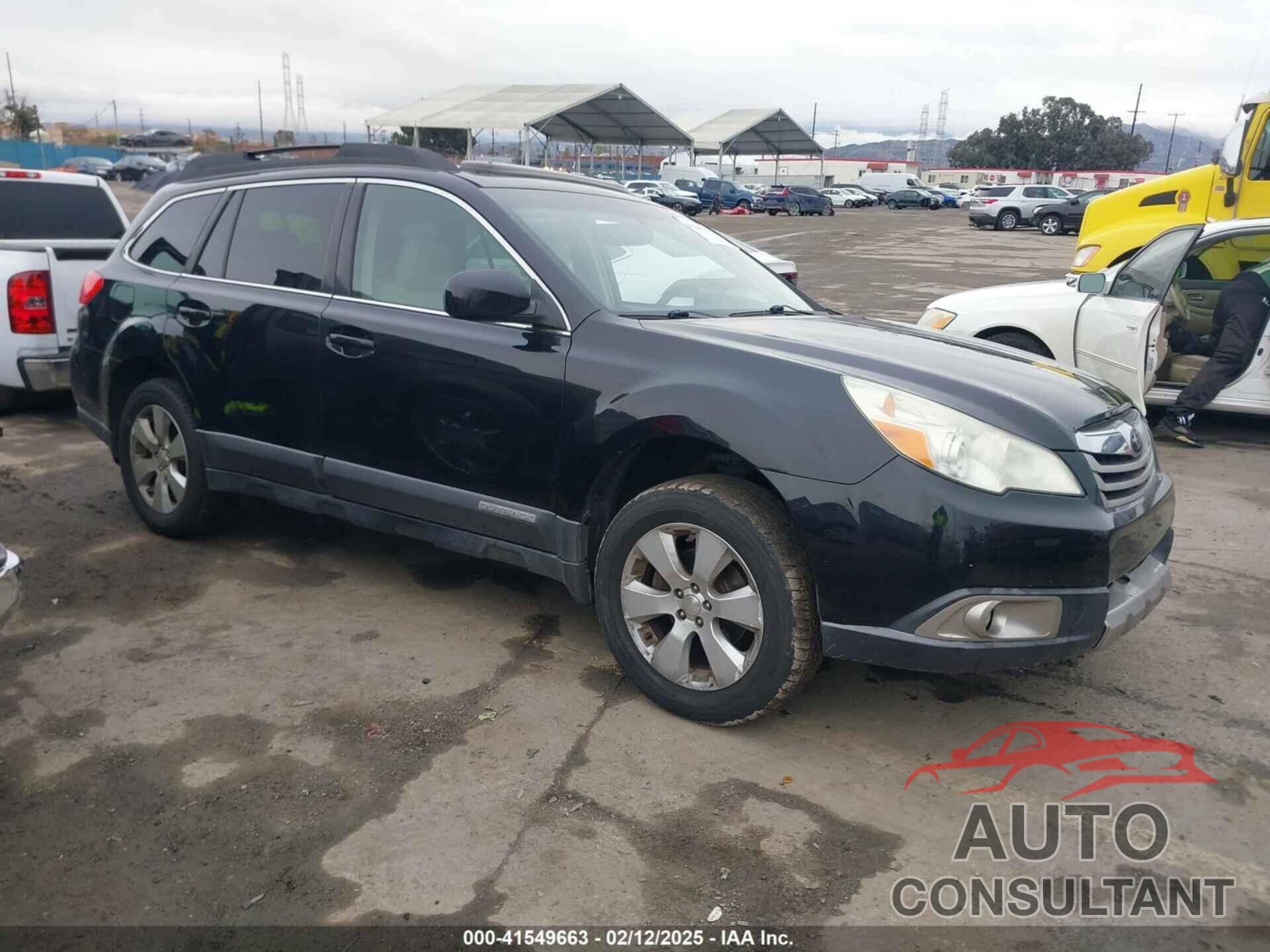 SUBARU OUTBACK 2011 - 4S4BRBKC3B3336269