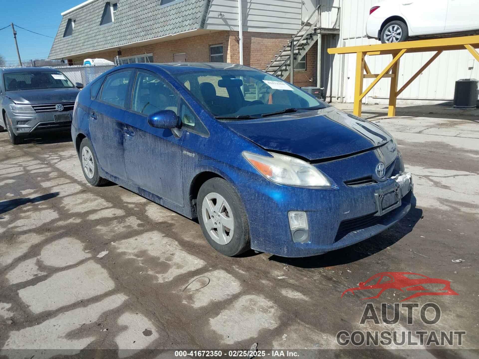 TOYOTA PRIUS 2011 - JTDKN3DU0B1442900