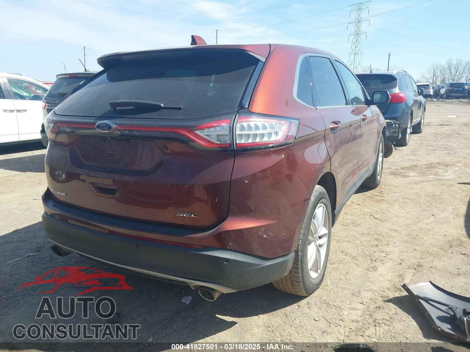 FORD EDGE 2015 - 2FMTK3J86FBB30395