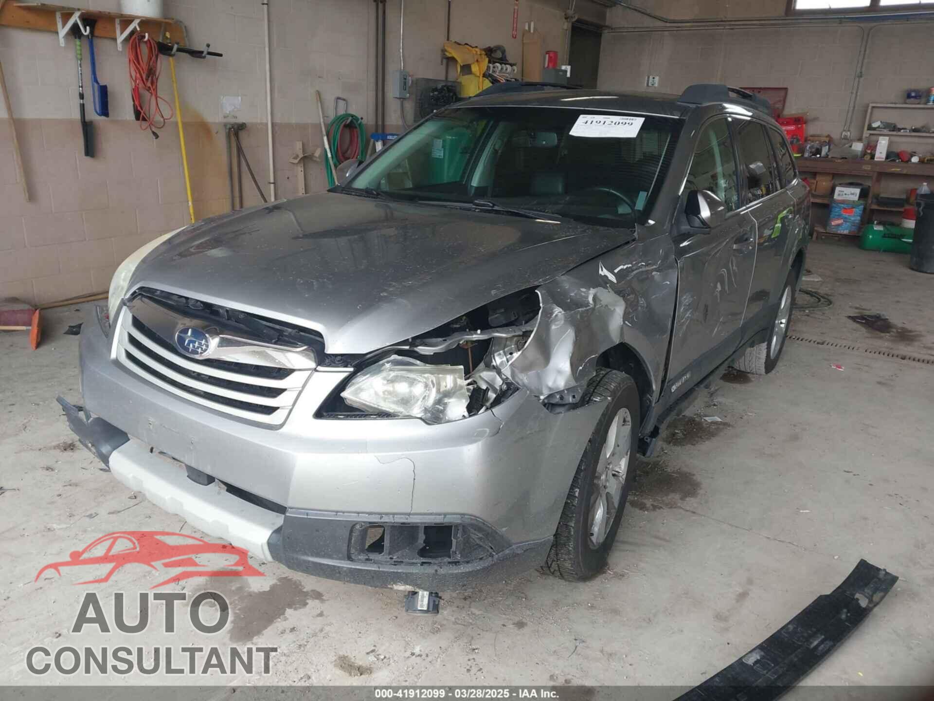 SUBARU OUTBACK 2011 - 4S4BRCLC2B3446864