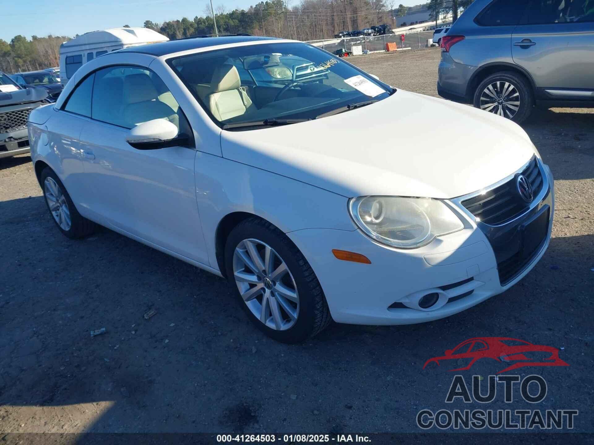 VOLKSWAGEN EOS 2010 - WVWBA7AHXAV024443