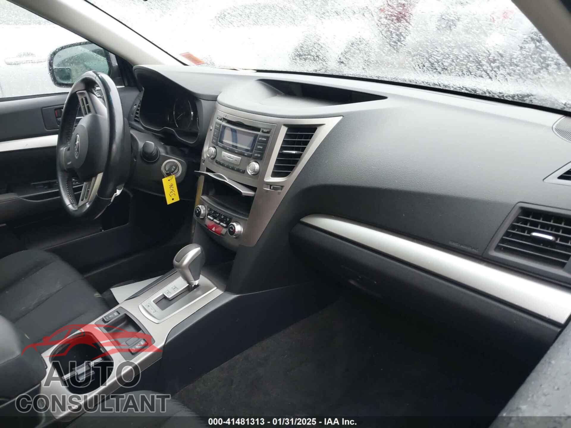 SUBARU OUTBACK 2012 - 4S4BRBCC2C3200280