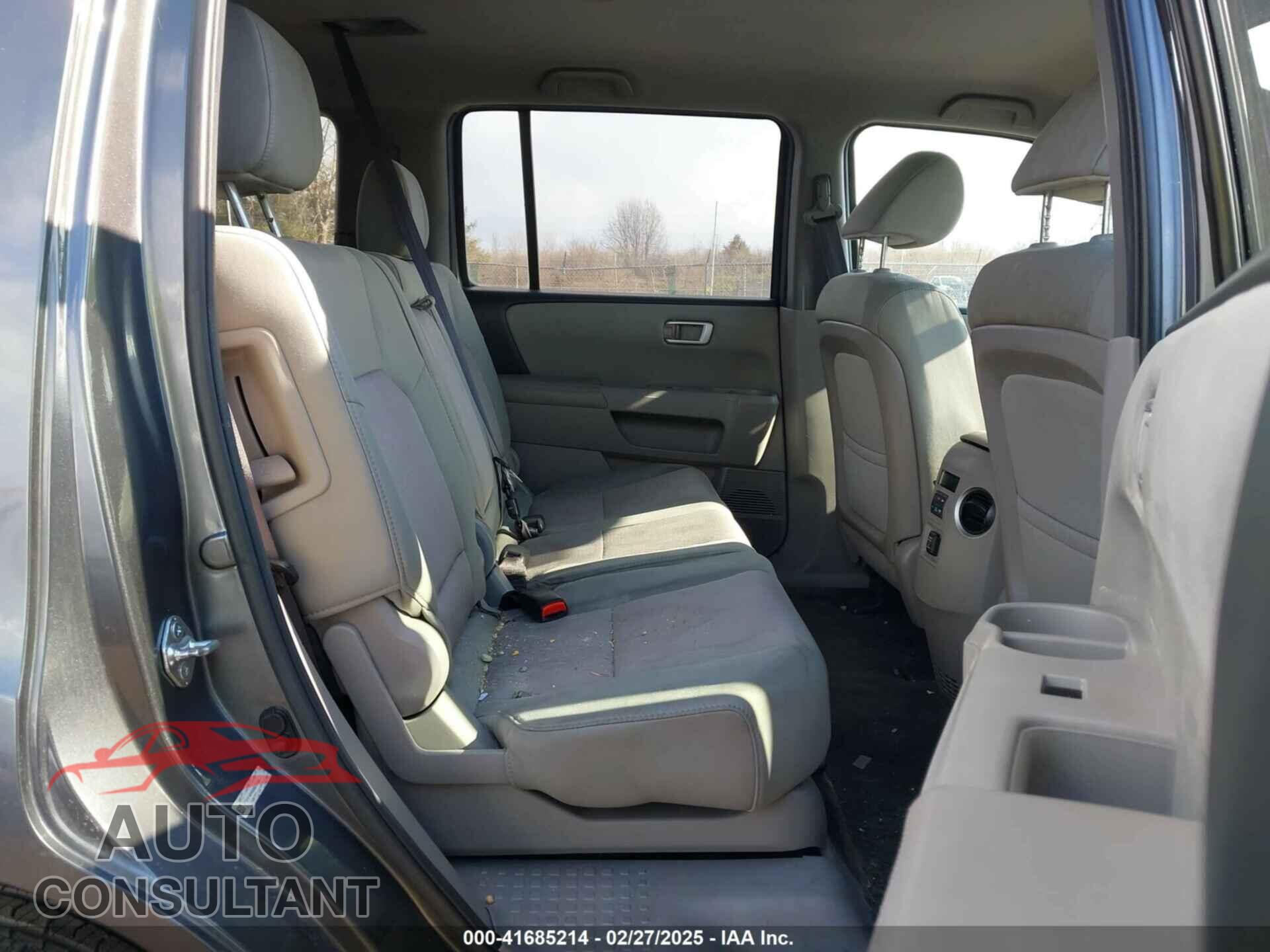 HONDA PILOT 2013 - 5FNYF4H40DB077104