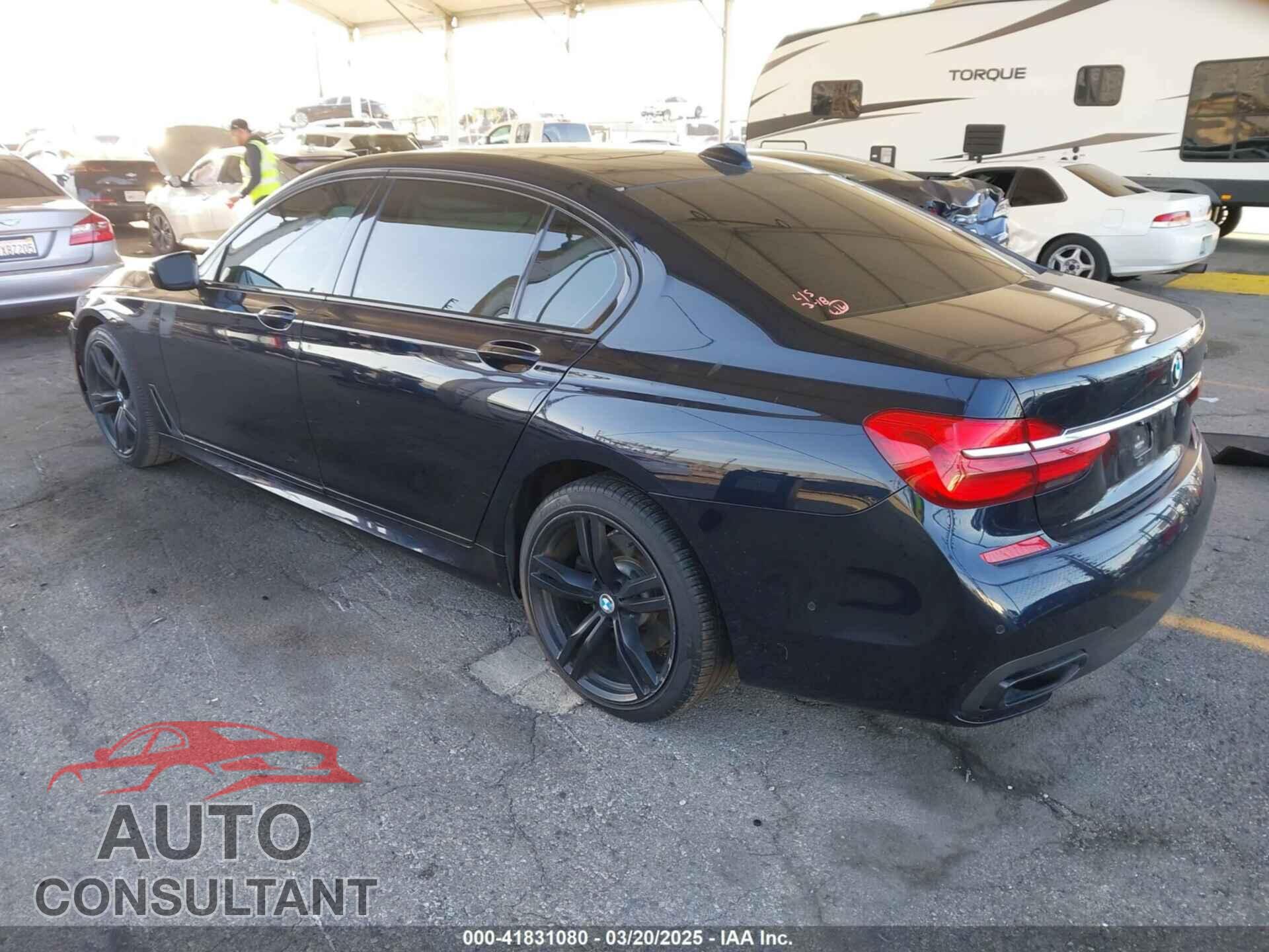 BMW 740I 2019 - WBA7E2C58KB218419