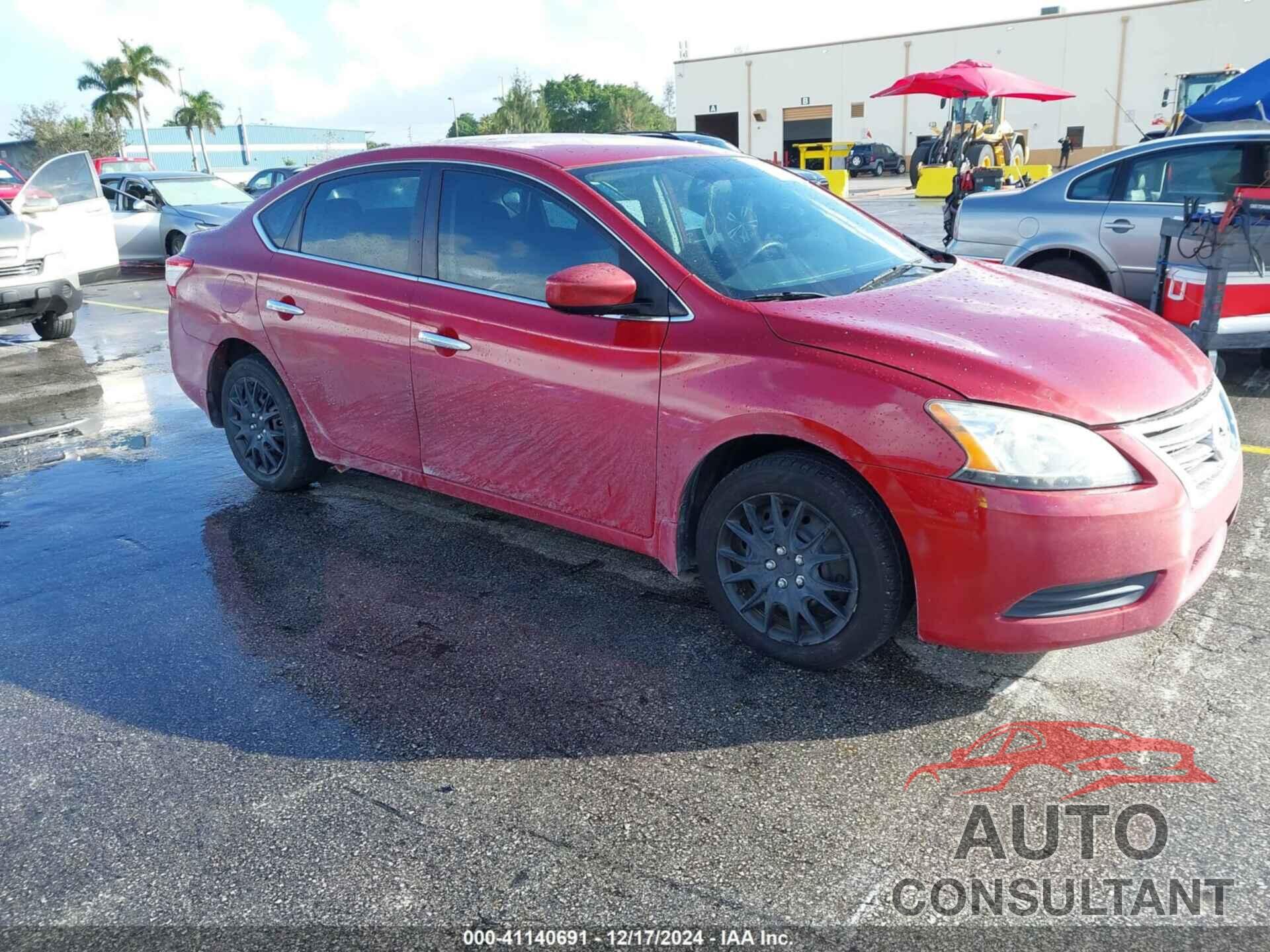 NISSAN SENTRA 2014 - 3N1AB7AP0EL698075