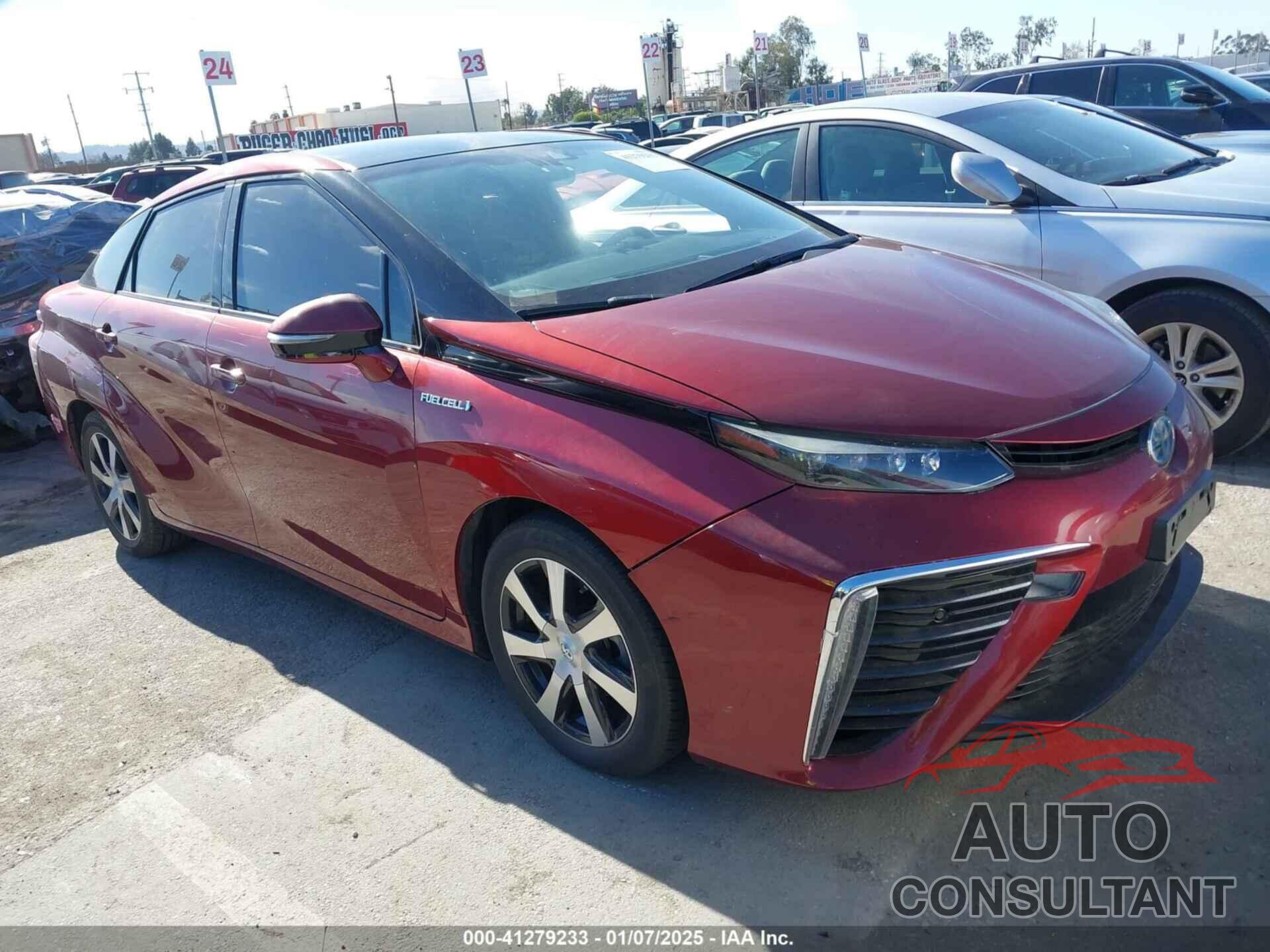 TOYOTA MIRAI 2017 - JTDBVRBD2HA002871