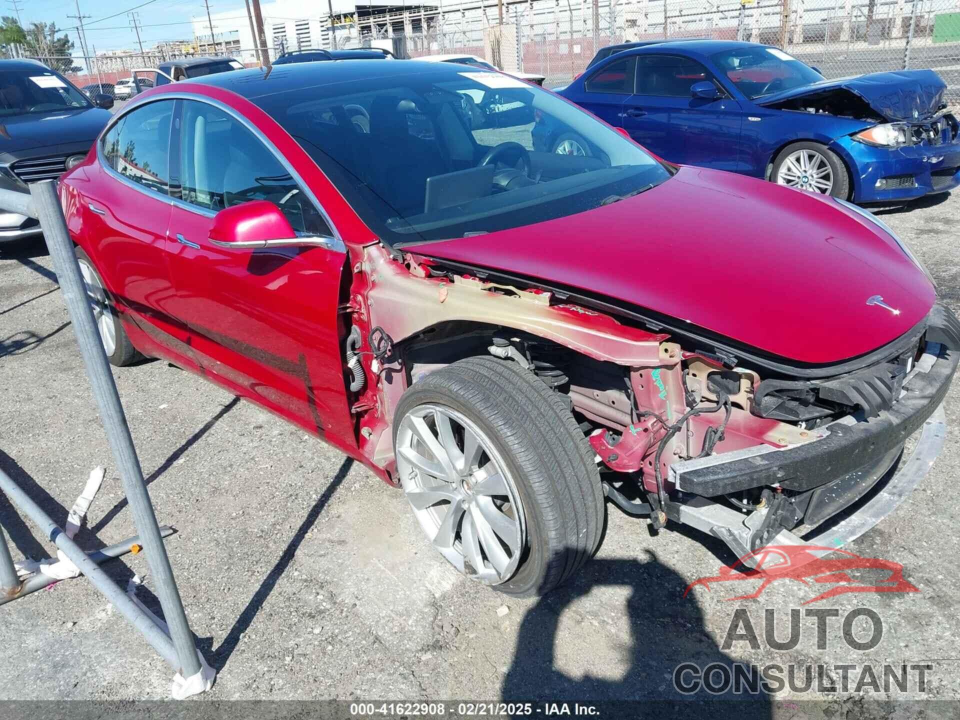 TESLA MODEL 3 2018 - 5YJ3E1EB2JF133277