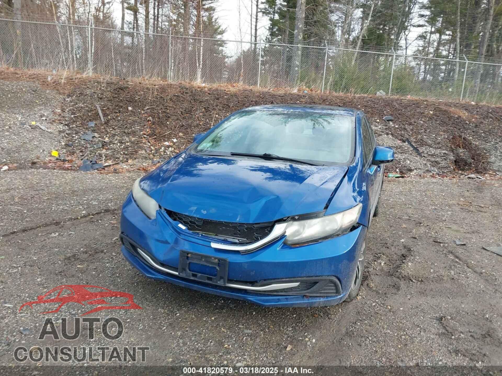 HONDA CIVIC 2013 - 2HGFB2F83DH537283