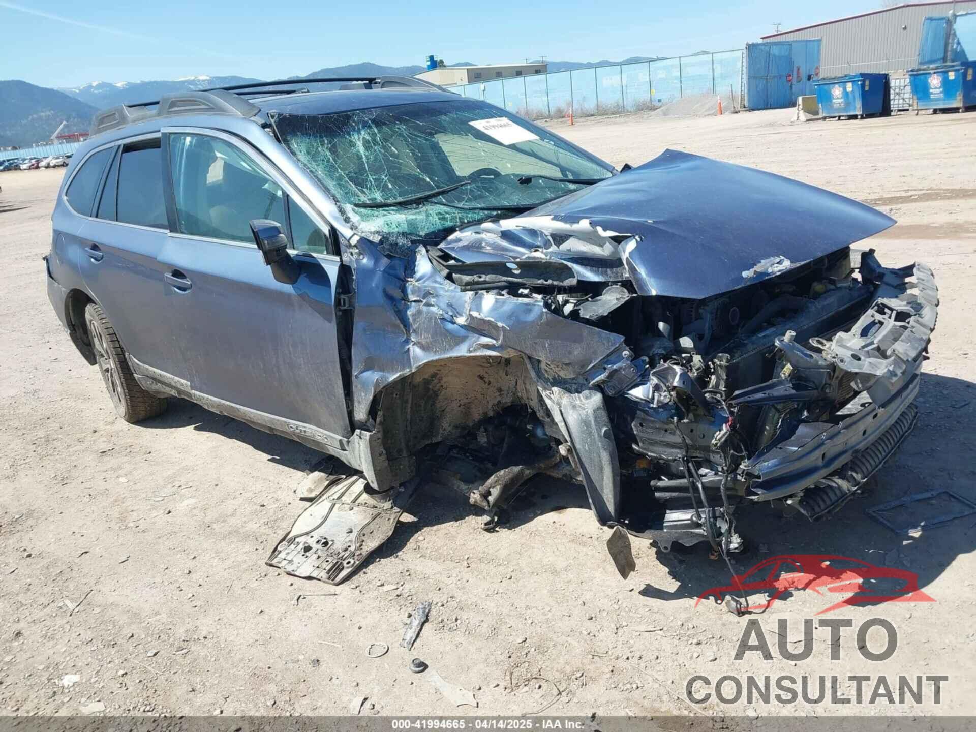 SUBARU OUTBACK 2016 - 4S4BSENC1G3281782