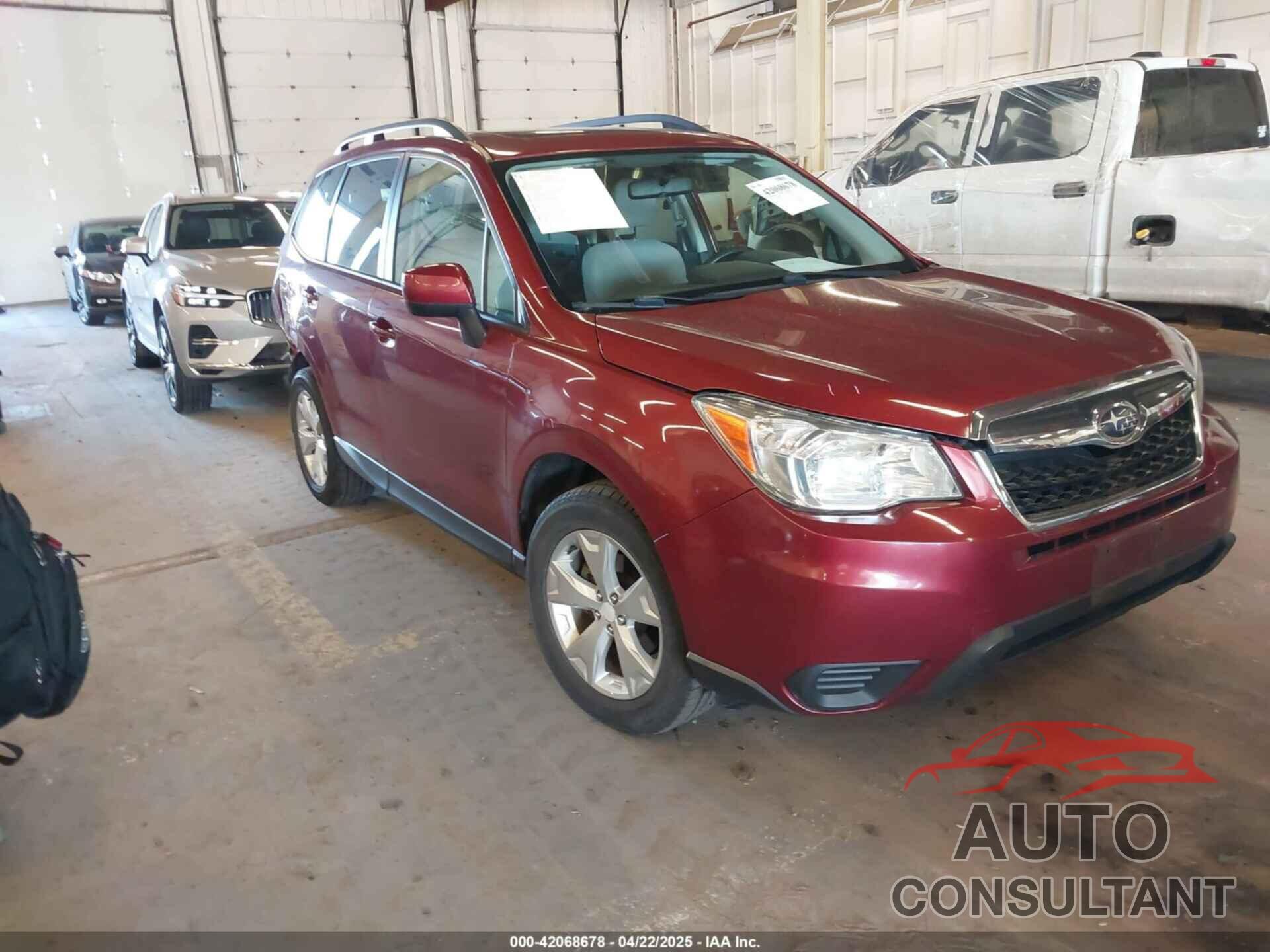 SUBARU FORESTER 2016 - JF2SJADC7GH411733