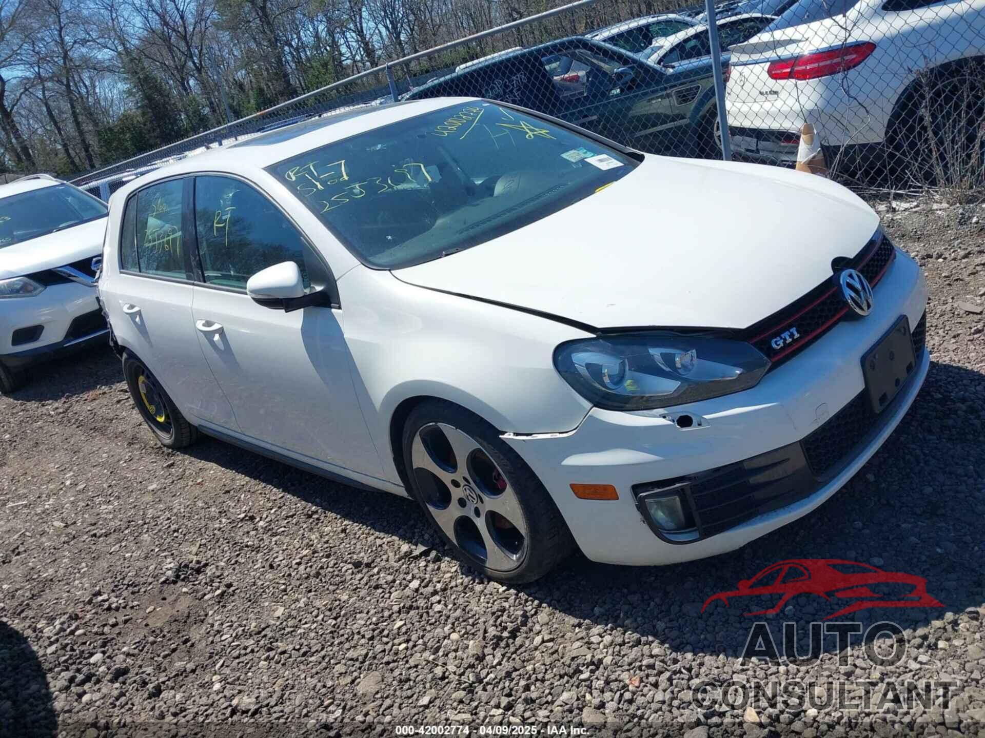 VOLKSWAGEN GTI 2010 - WVWGV9AJ1AW234755