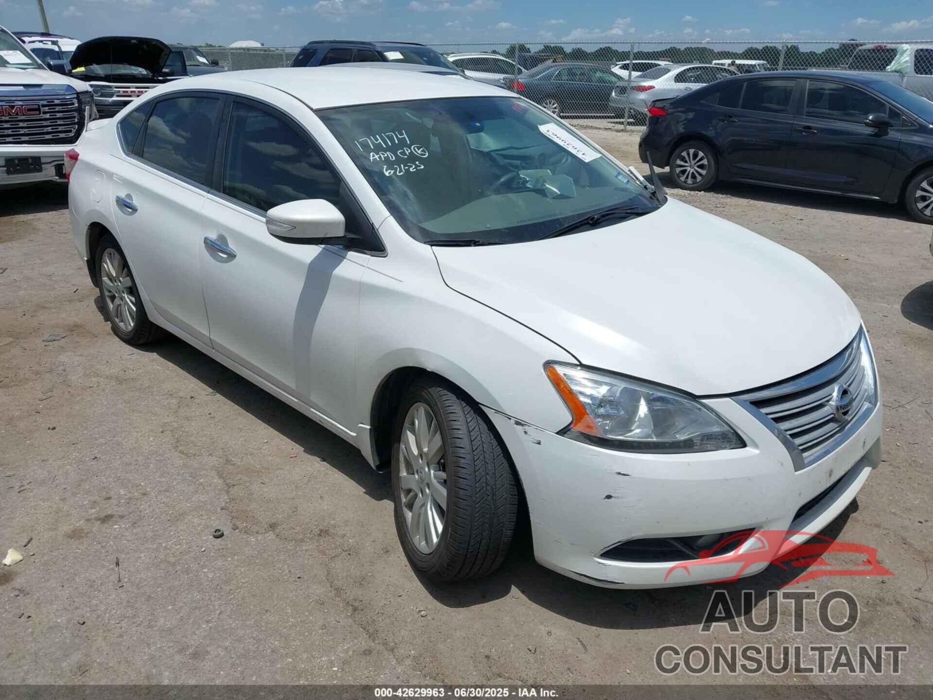 NISSAN SENTRA 2014 - 3N1AB7AP6EY278470