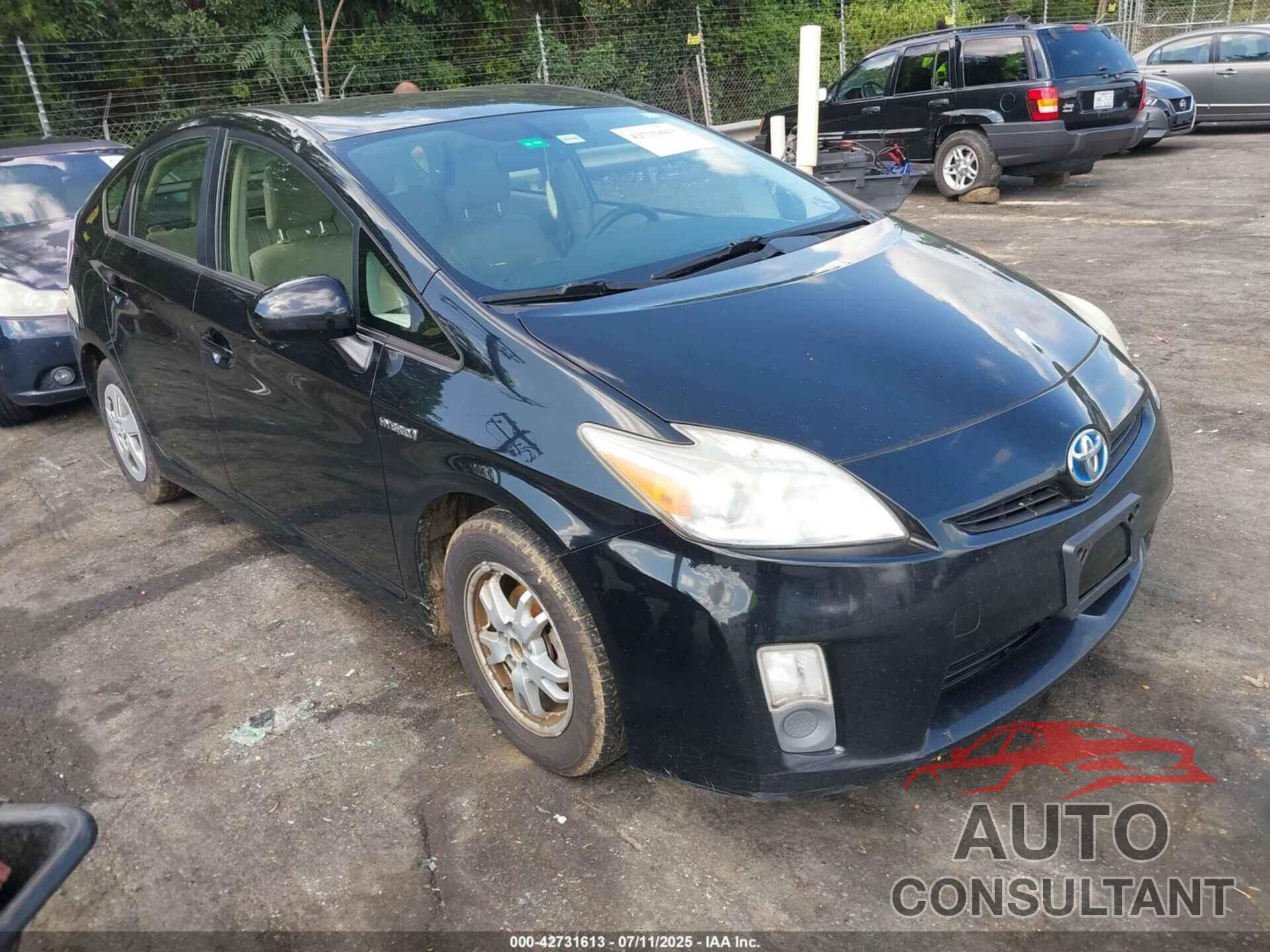 TOYOTA PRIUS 2011 - JTDKN3DU6B5351980