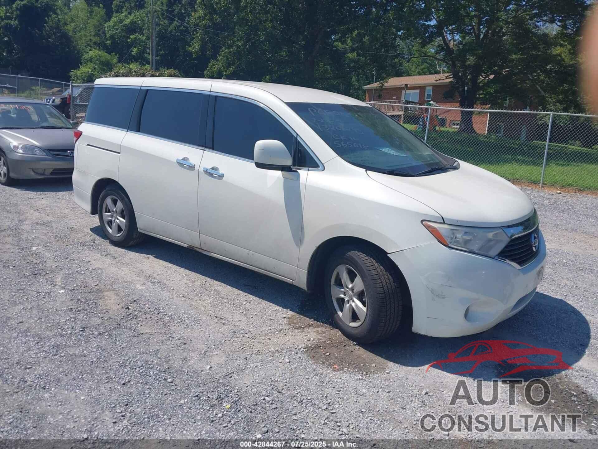 NISSAN QUEST 2011 - JN8AE2KP8B9004487