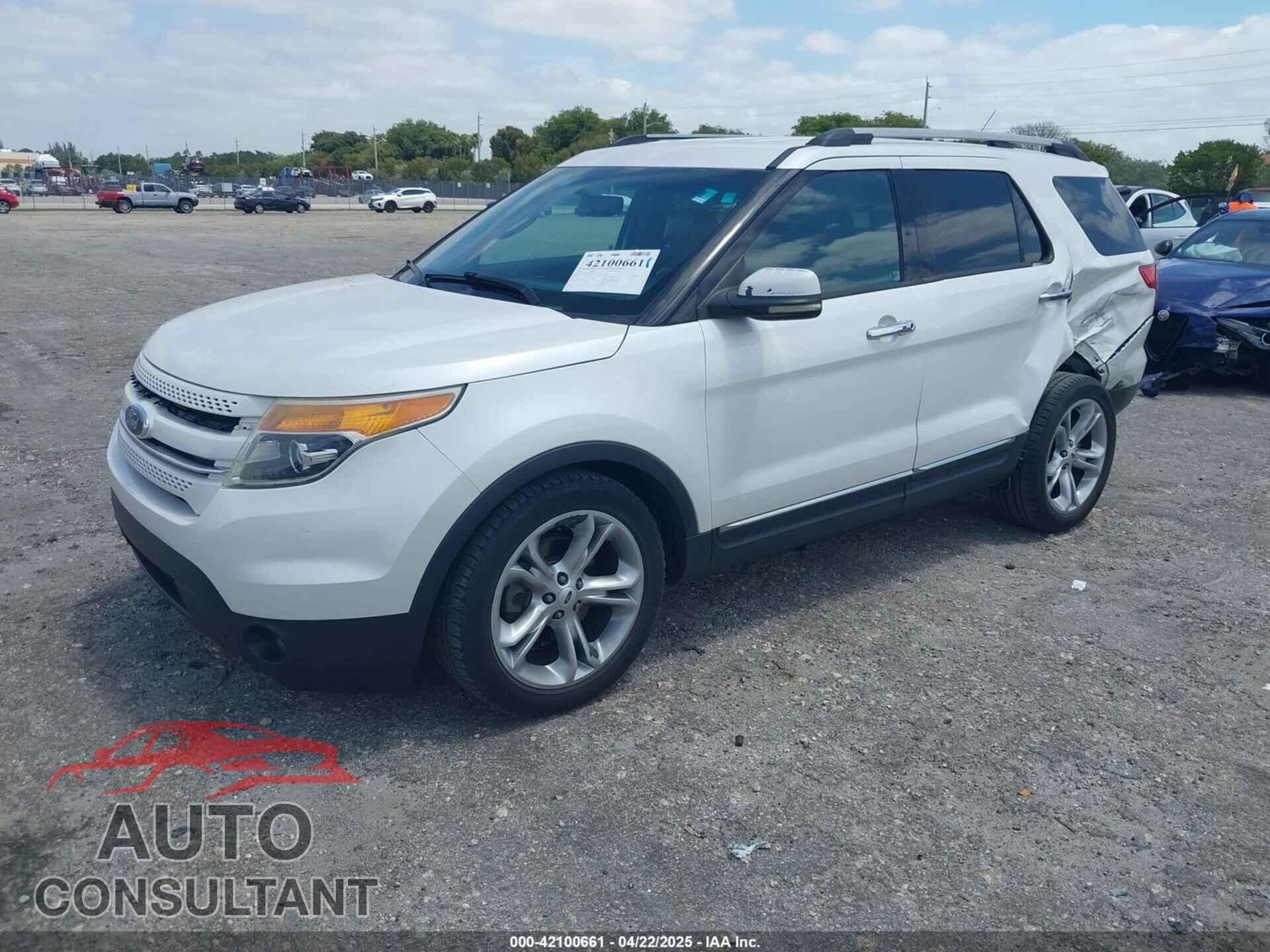 FORD EXPLORER 2012 - 1FMHK7F82CGA39120