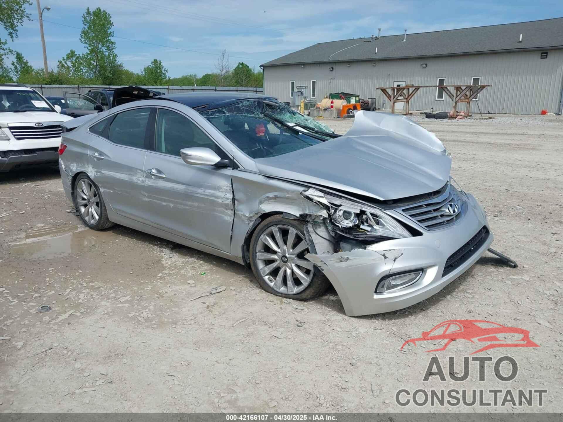 HYUNDAI AZERA 2013 - KMHFH4JG5DA225239