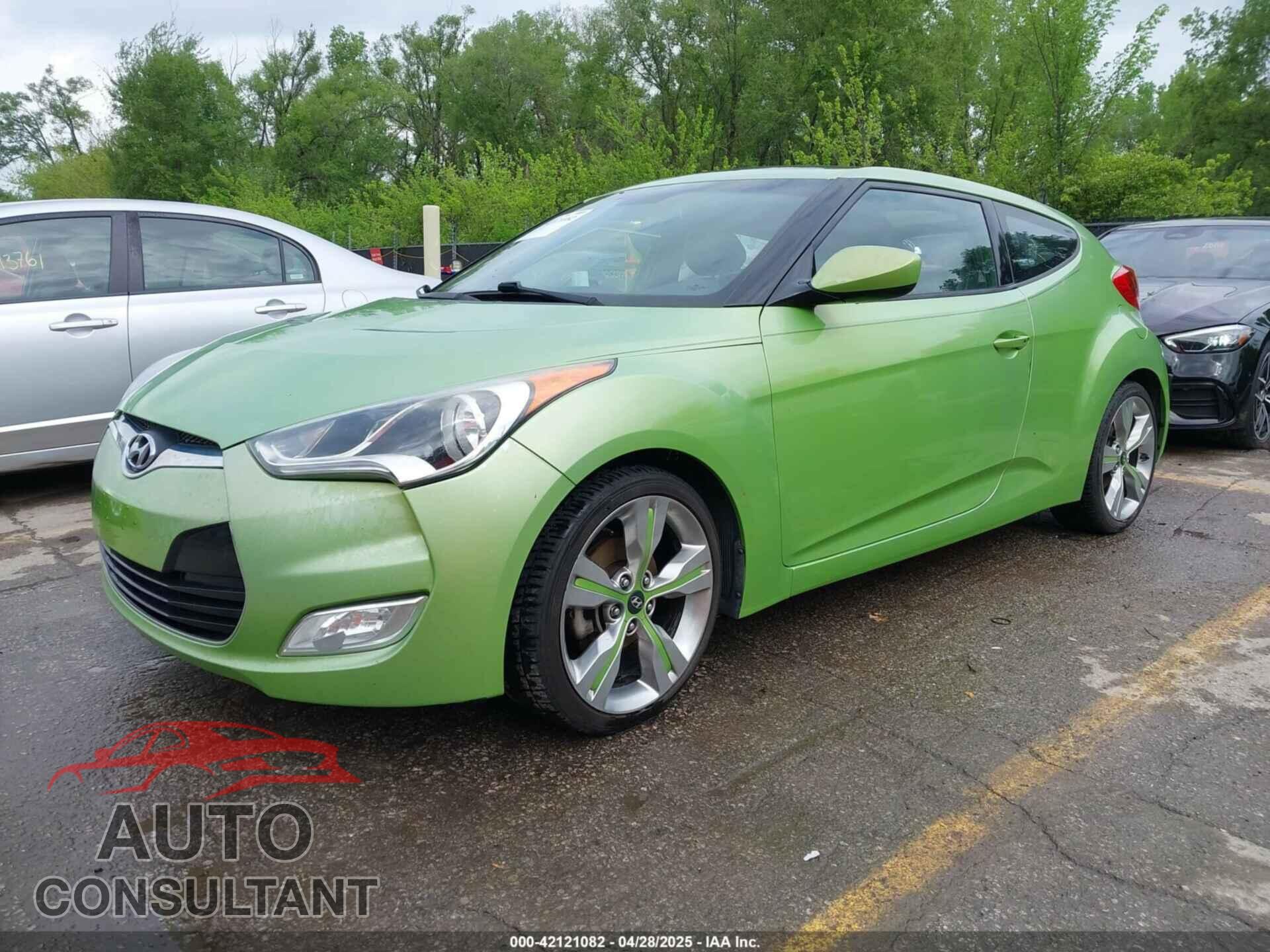 HYUNDAI VELOSTER 2012 - KMHTC6AD6CU082432