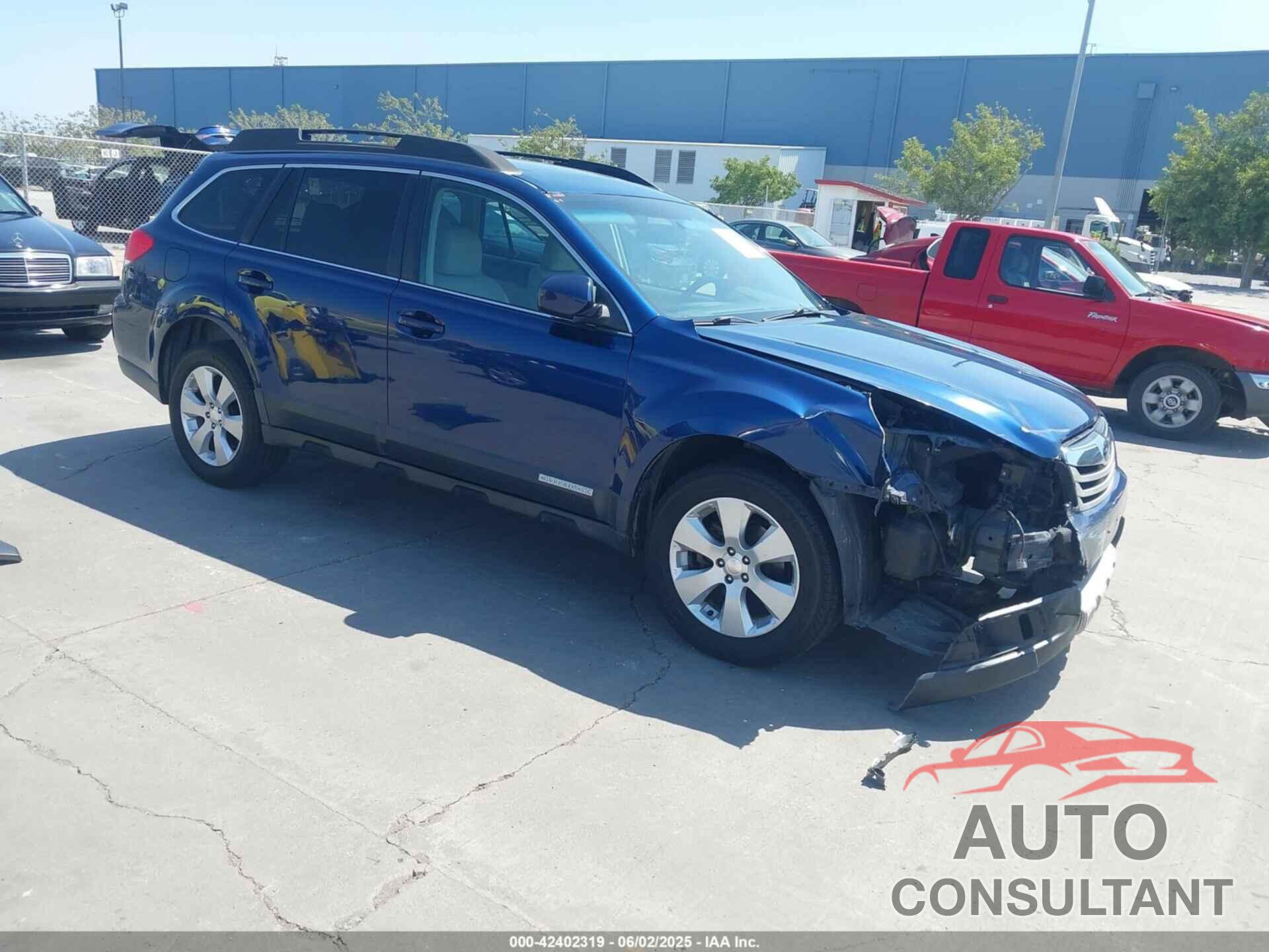 SUBARU OUTBACK 2011 - 4S4BRBKC4B3395329