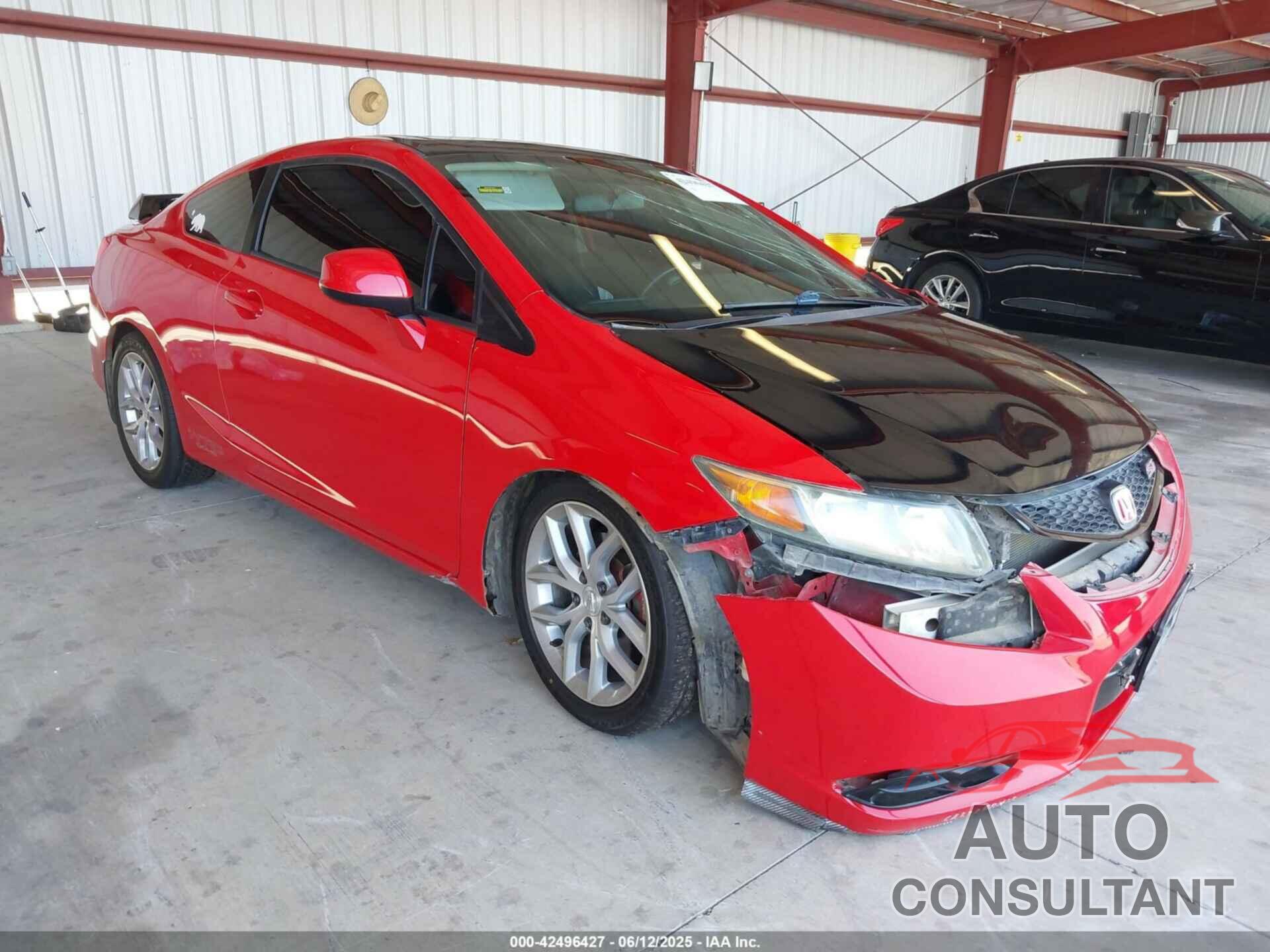 HONDA CIVIC 2012 - 2HGFG4A54CH709913
