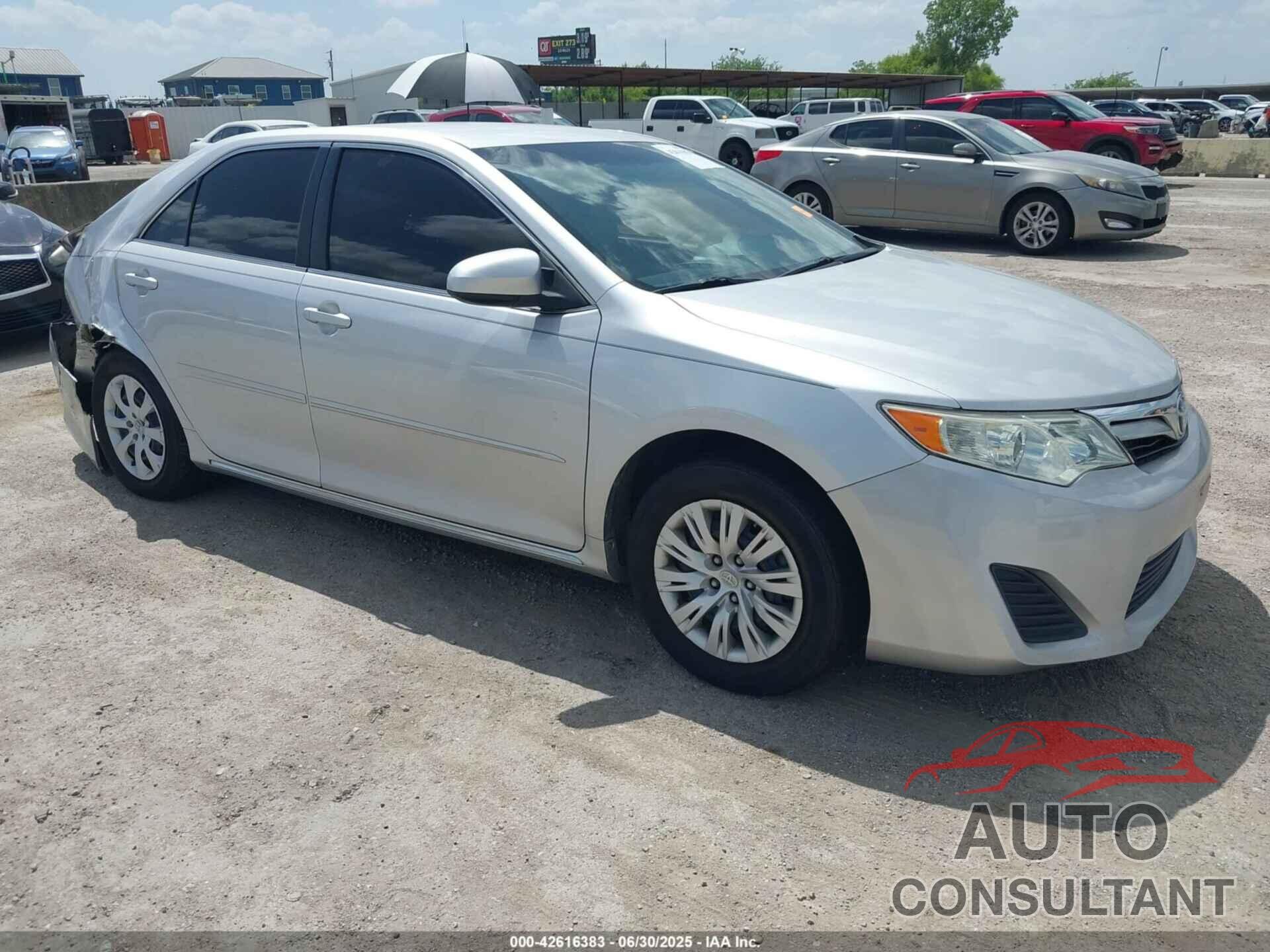 TOYOTA CAMRY 2013 - 4T4BF1FK9DR327602