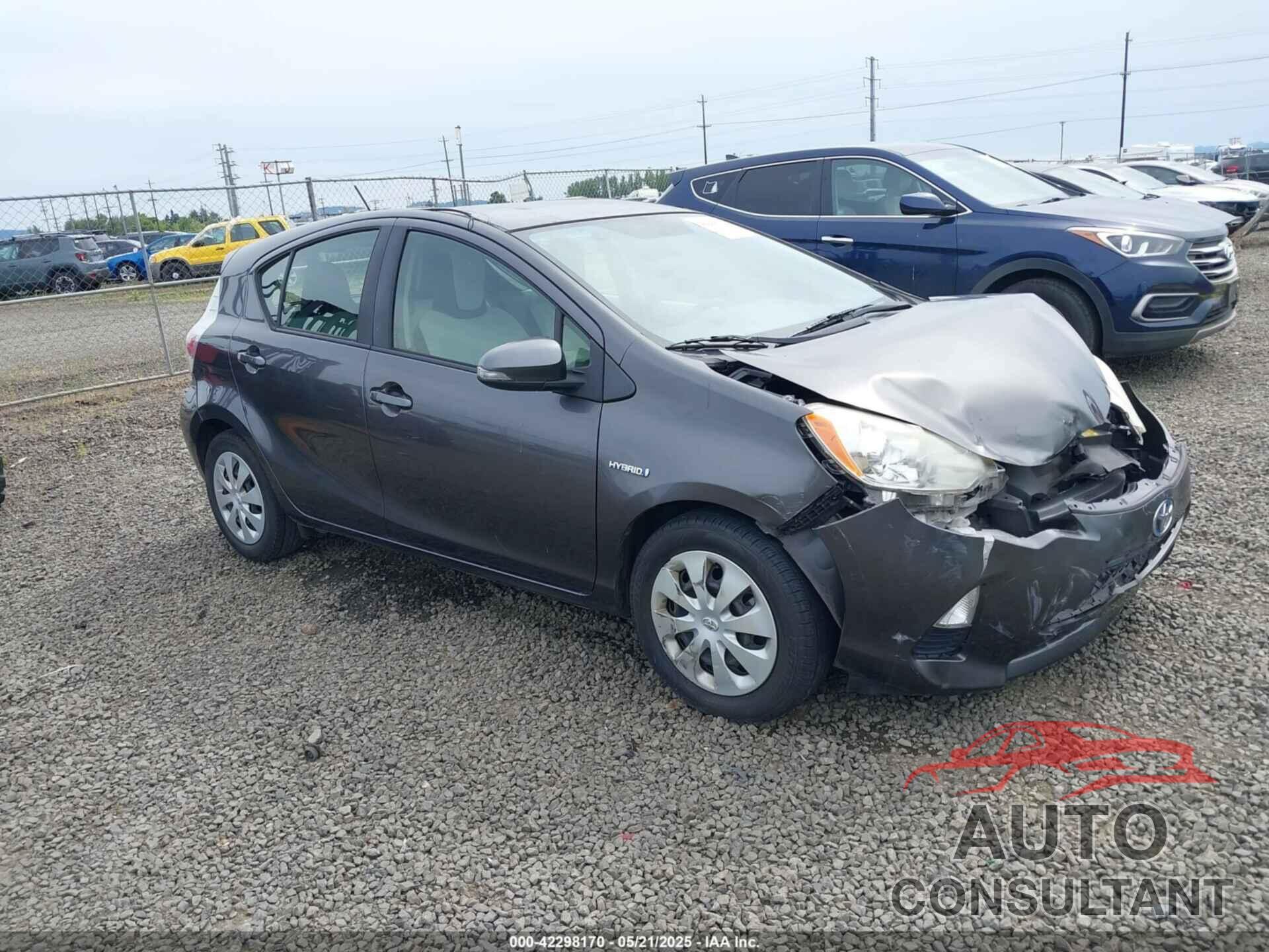 TOYOTA PRIUS C 2013 - JTDKDTB34D1057260