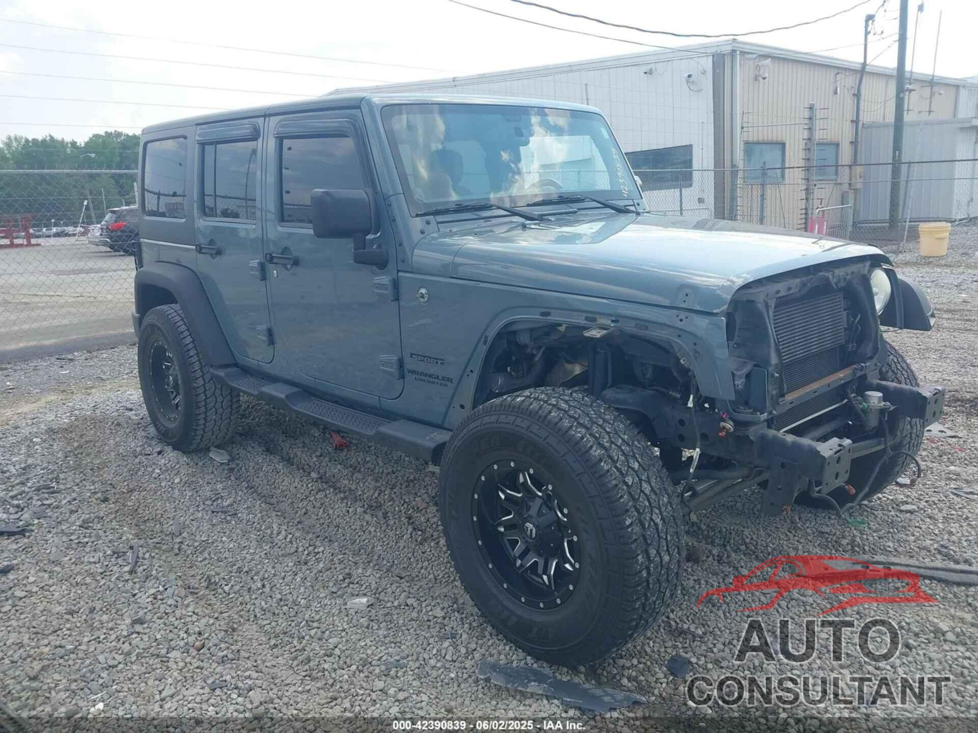 JEEP WRANGLER UNLIMITED 2014 - 1C4HJWDG8EL277852