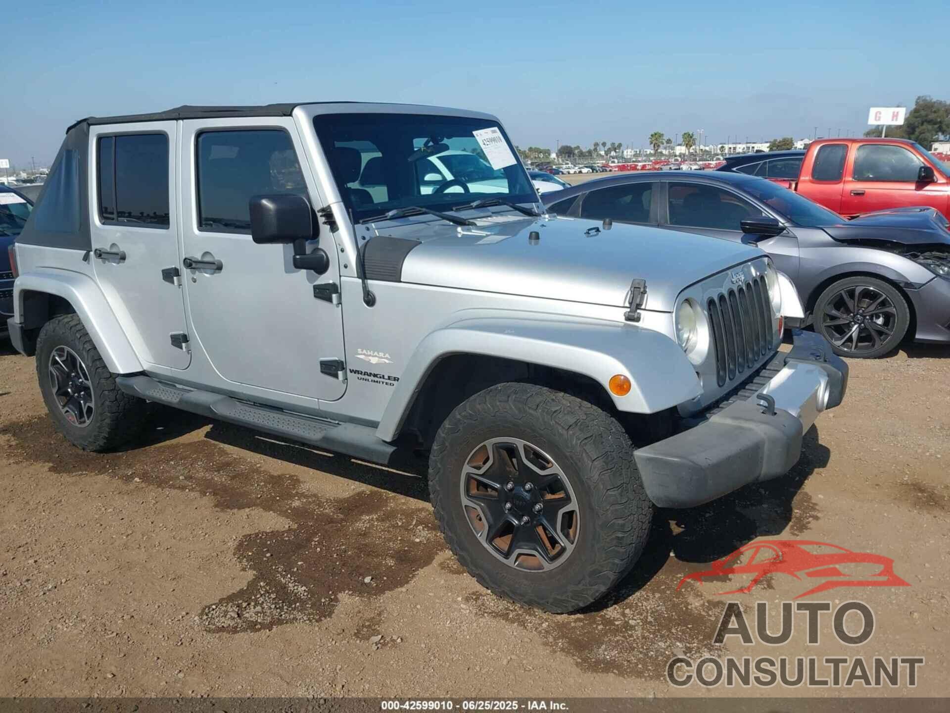 JEEP WRANGLER UNLIMITED 2012 - 1C4BJWEG3CL269238