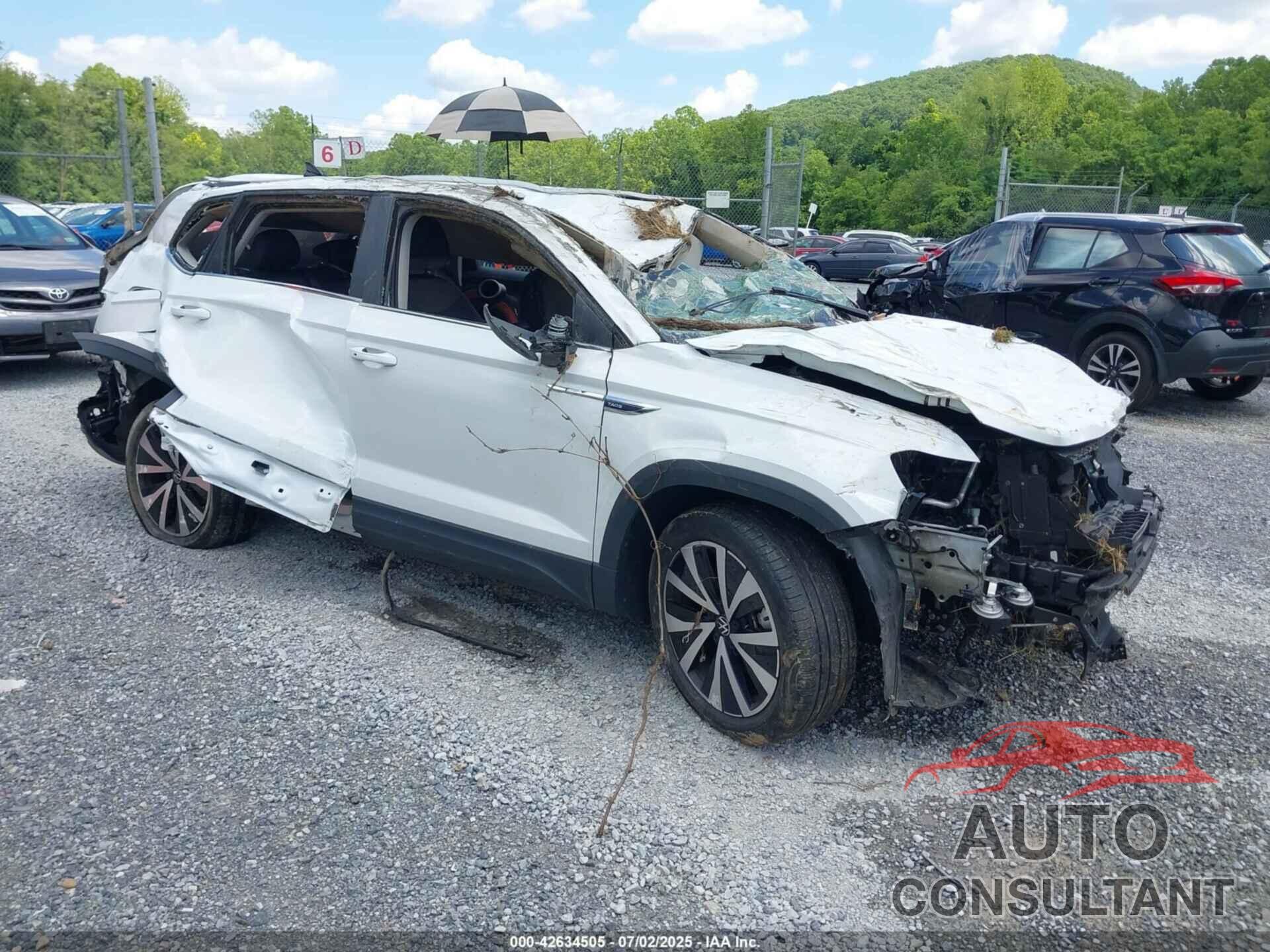 VOLKSWAGEN TAOS 2022 - 3VVWX7B2XNM042842