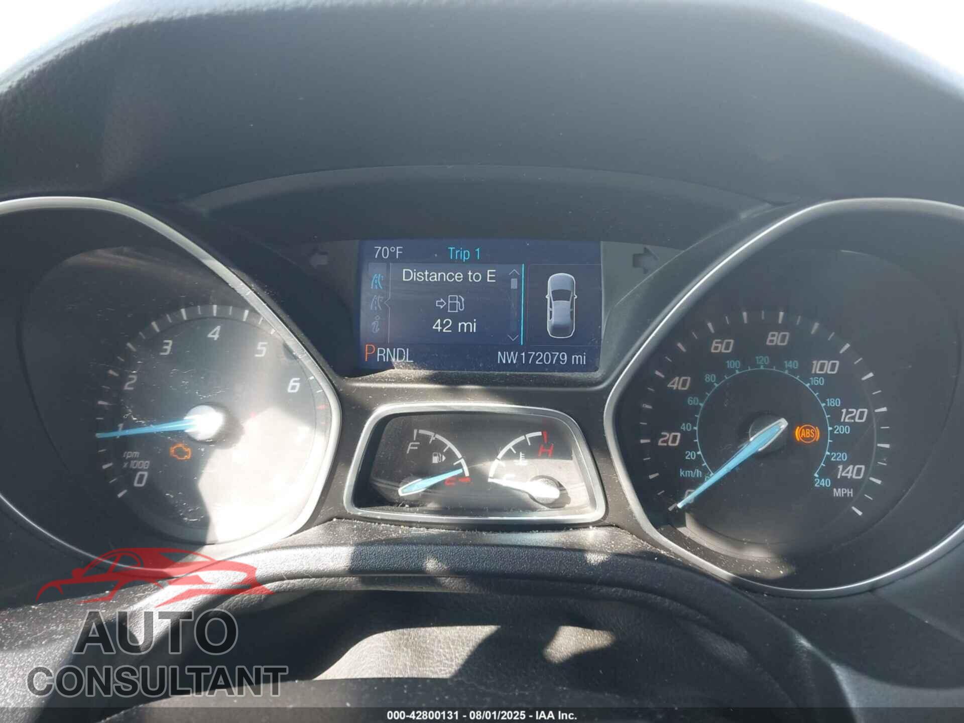 FORD FOCUS 2014 - 1FADP3F26EL438332
