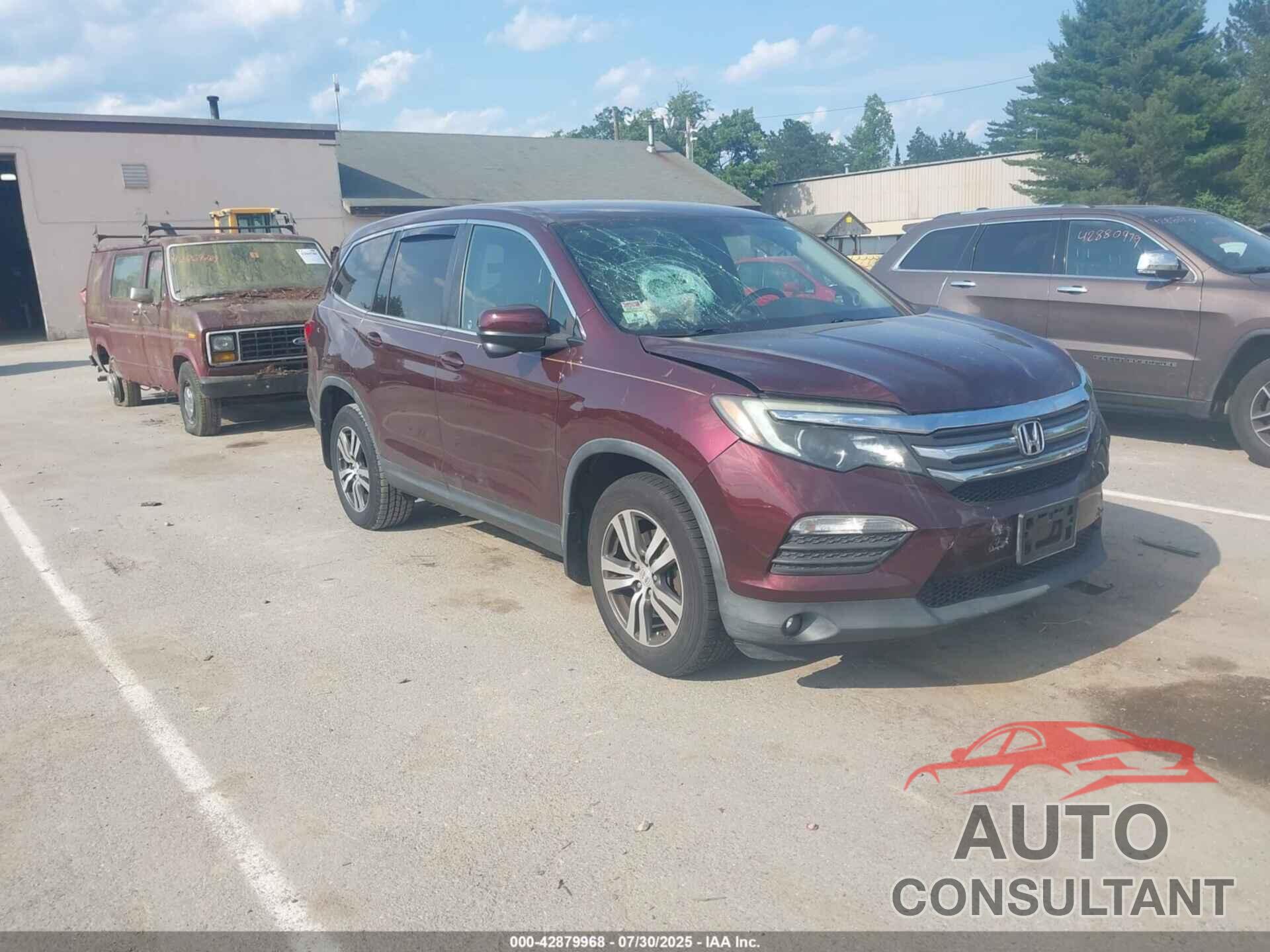 HONDA PILOT 2016 - 5FNYF6H31GB006257