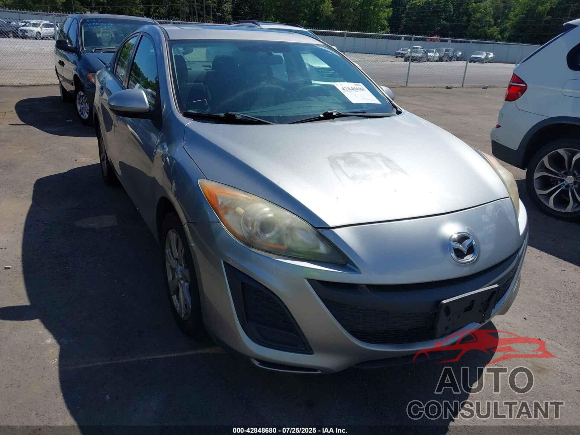 MAZDA MAZDA3 2011 - JM1BL1VG0B1428207