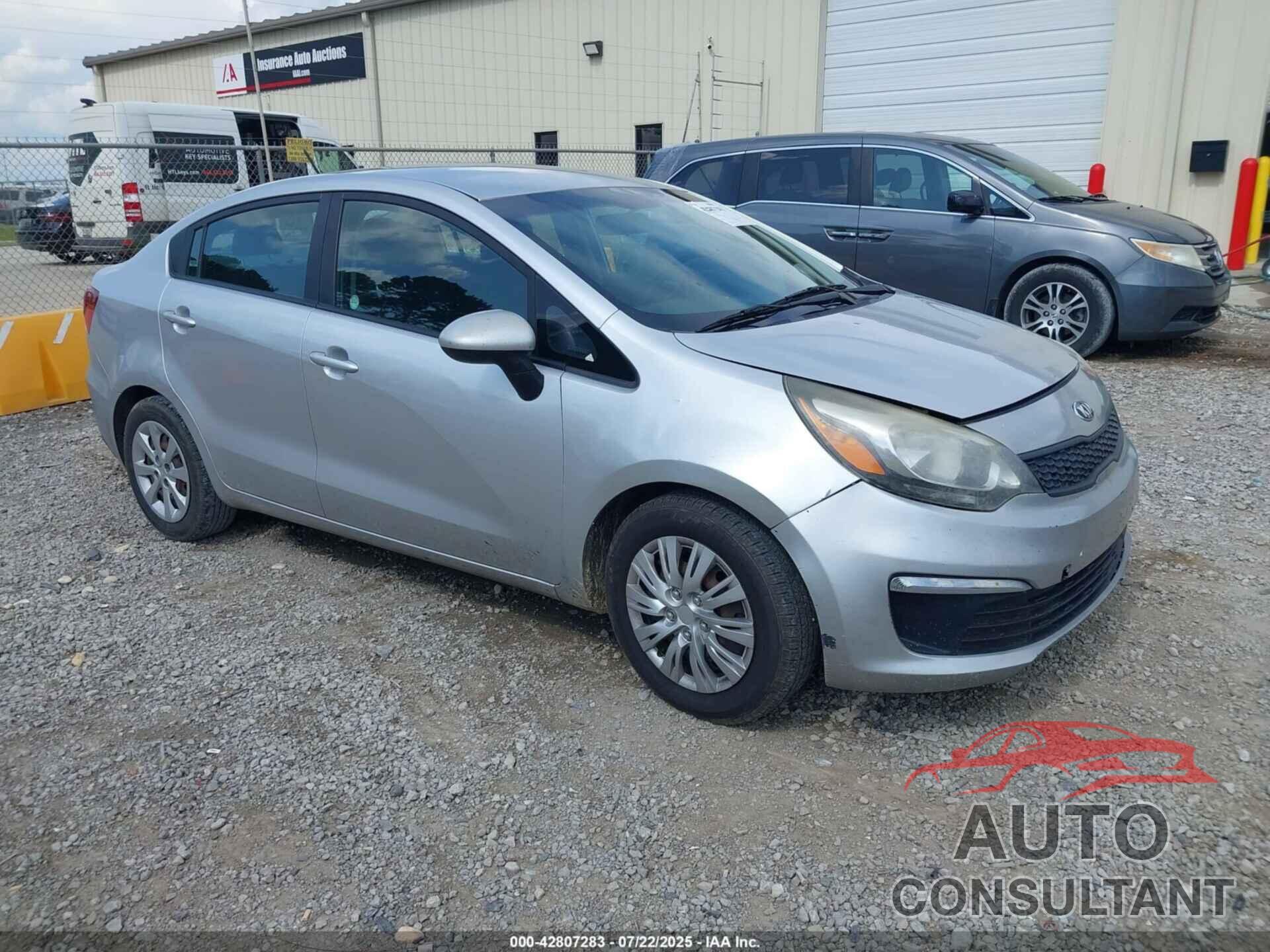 KIA RIO 2017 - KNADM4A3XH6057706